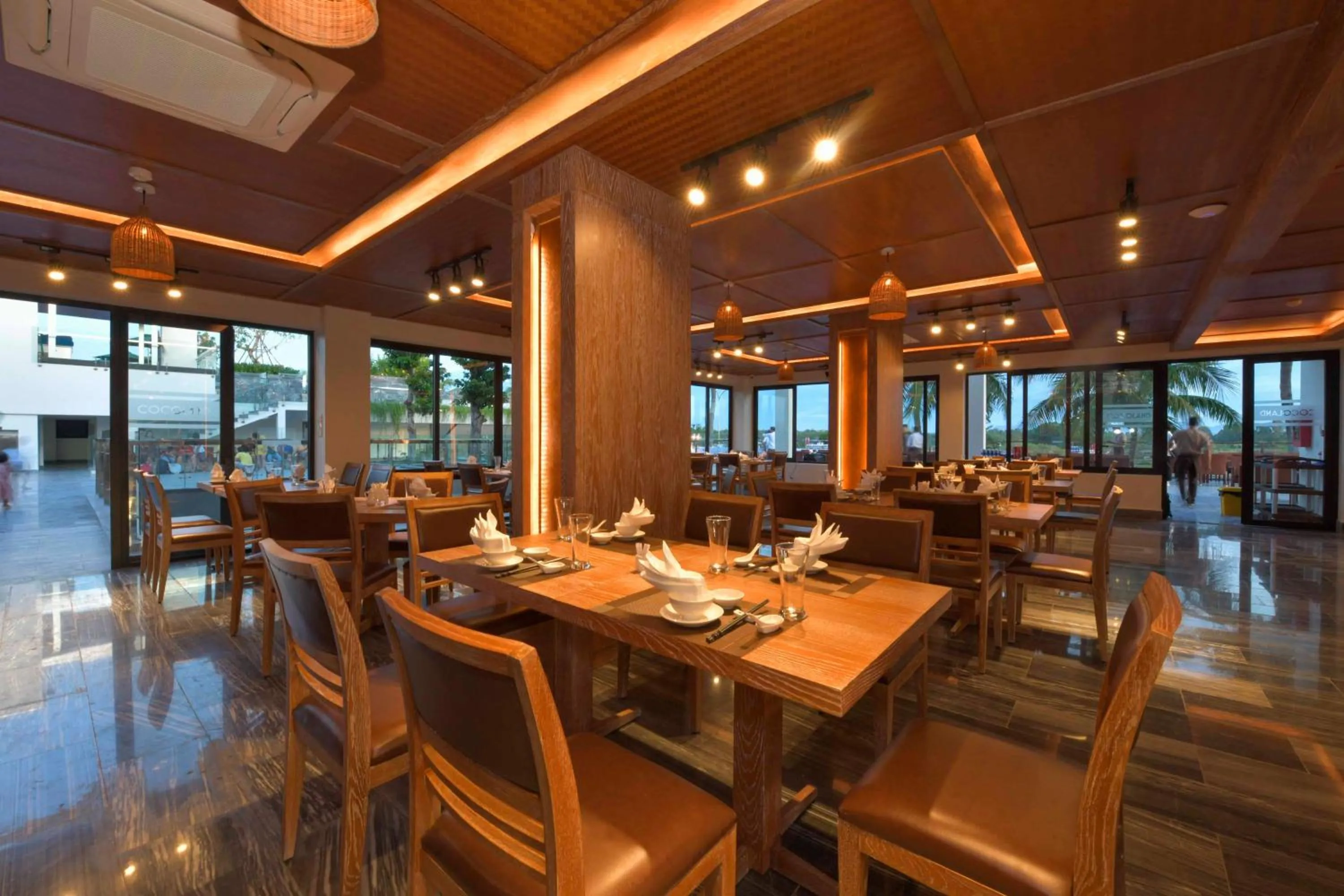 Restaurant/places to eat in CocoLand Thu Xa Ancient Town Resort