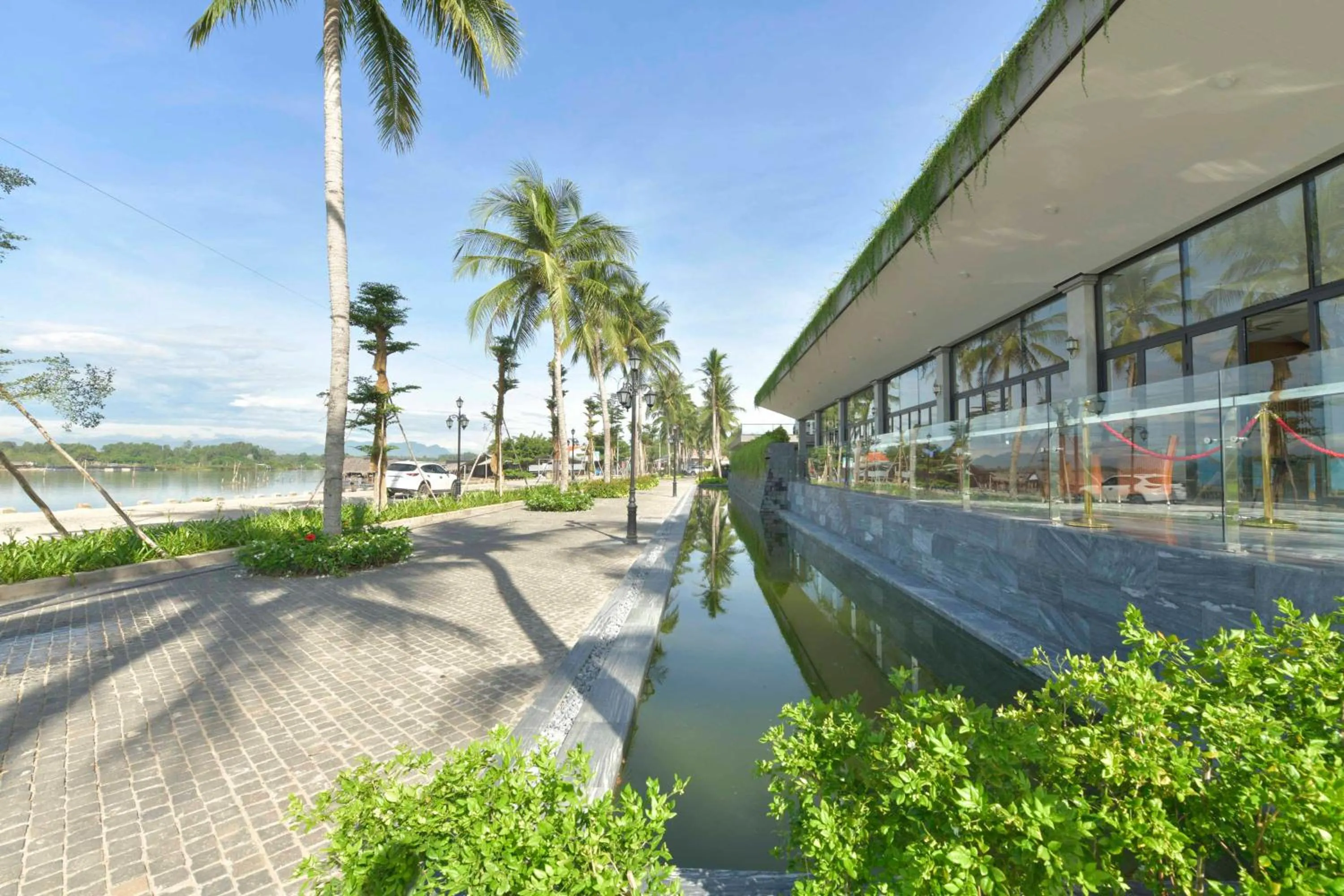 Property building in CocoLand Thu Xa Ancient Town Resort