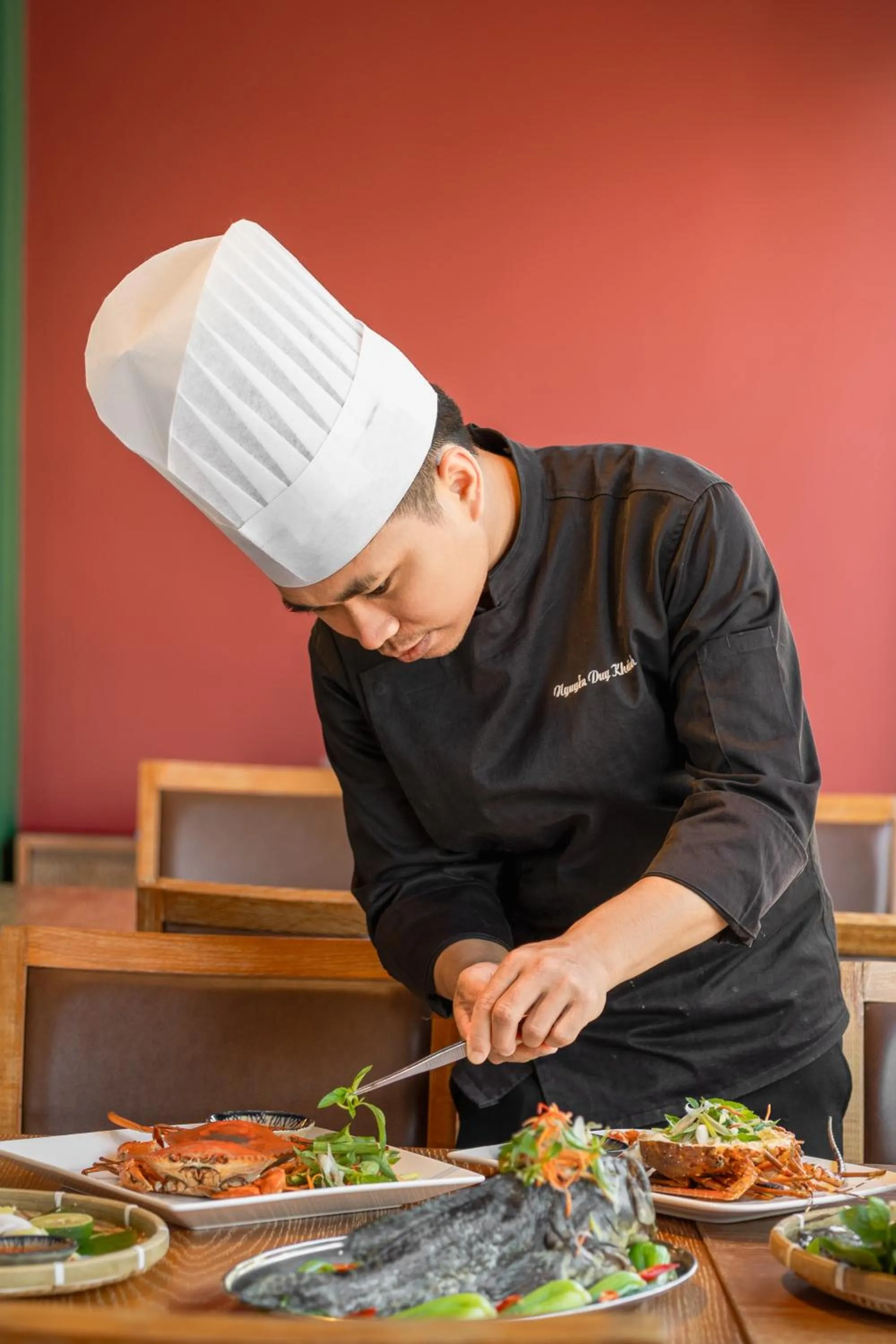 People in CocoLand Thu Xa Ancient Town Resort