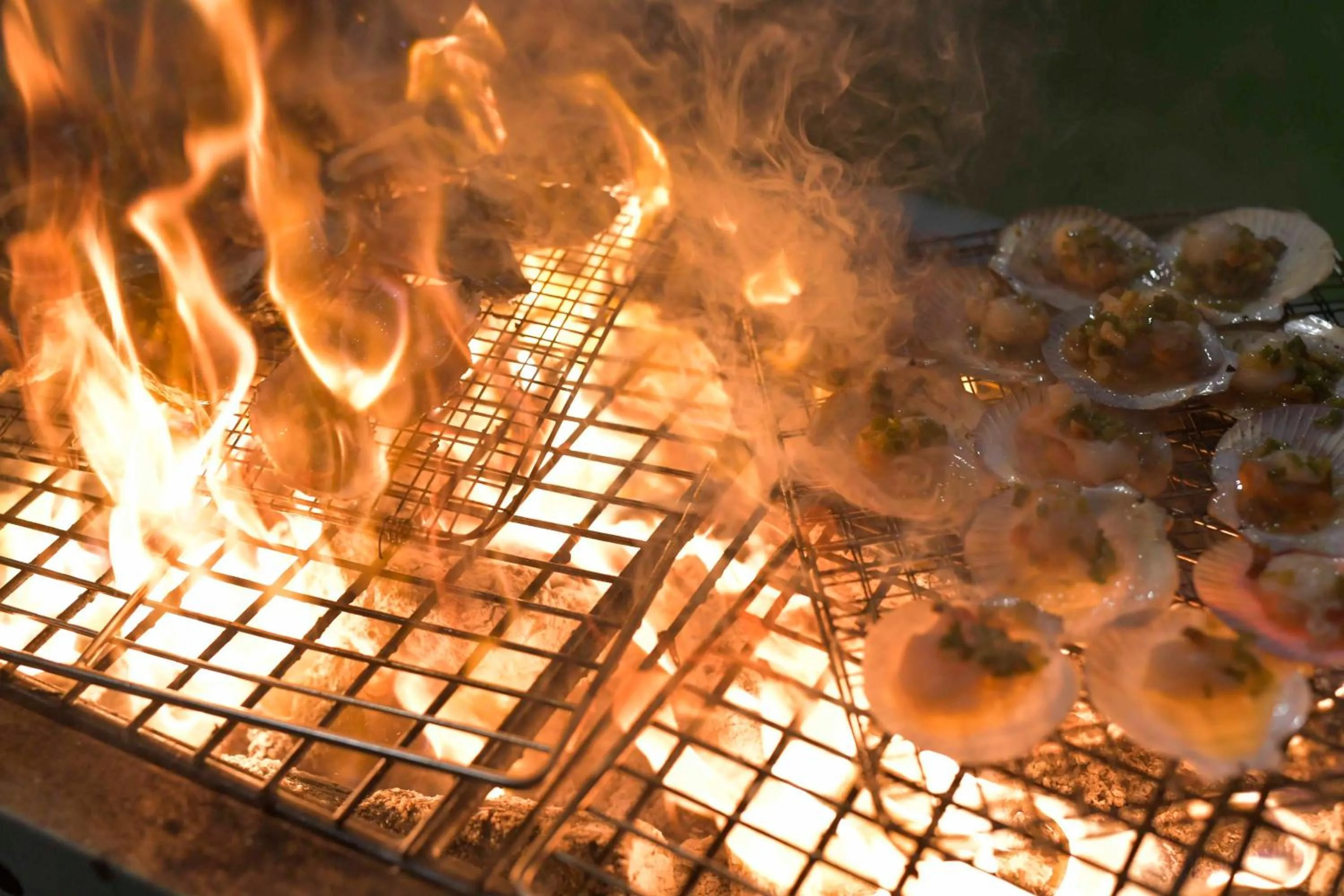 BBQ facilities in CocoLand Thu Xa Ancient Town Resort