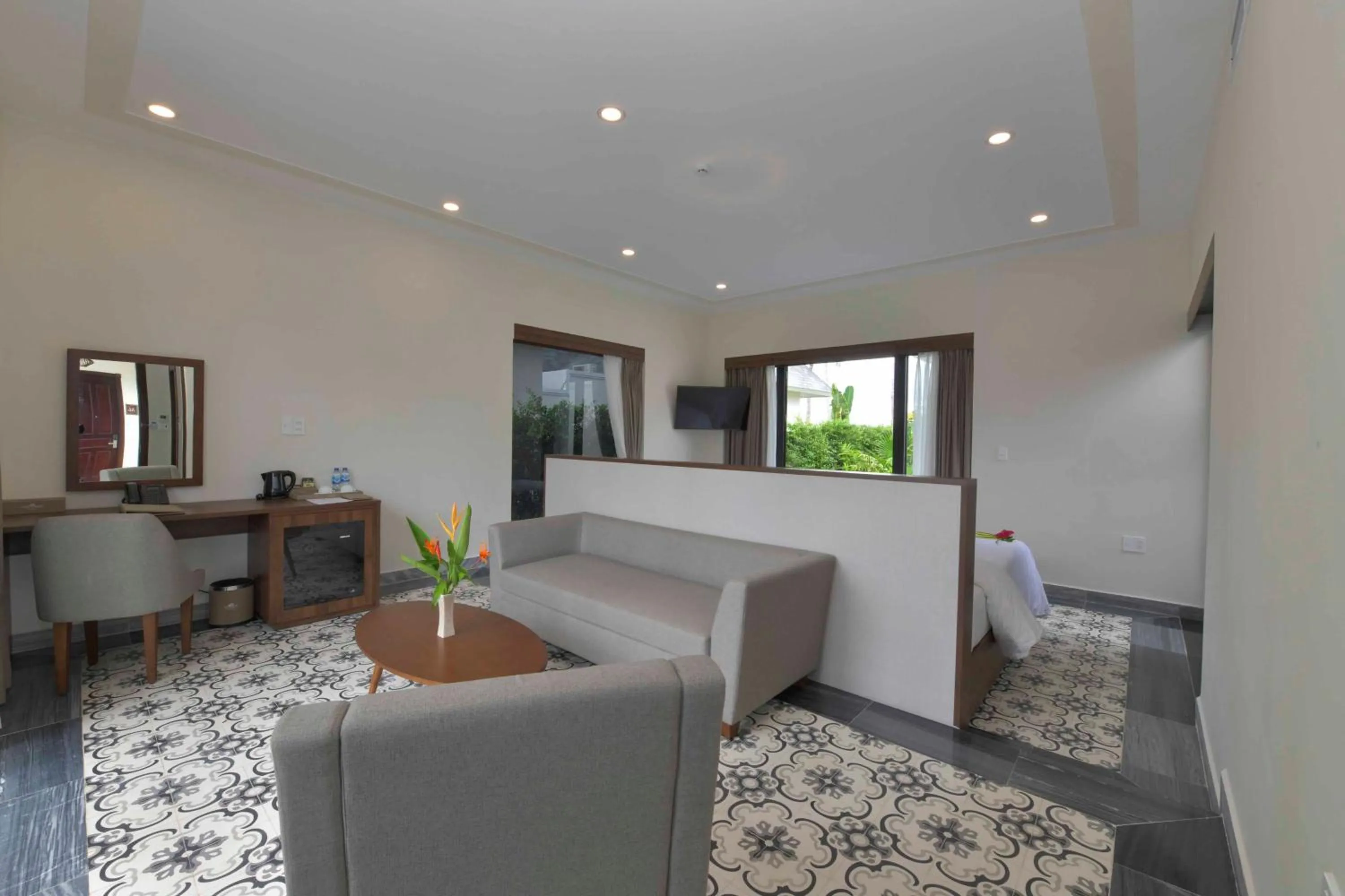 TV and multimedia in CocoLand Thu Xa Ancient Town Resort