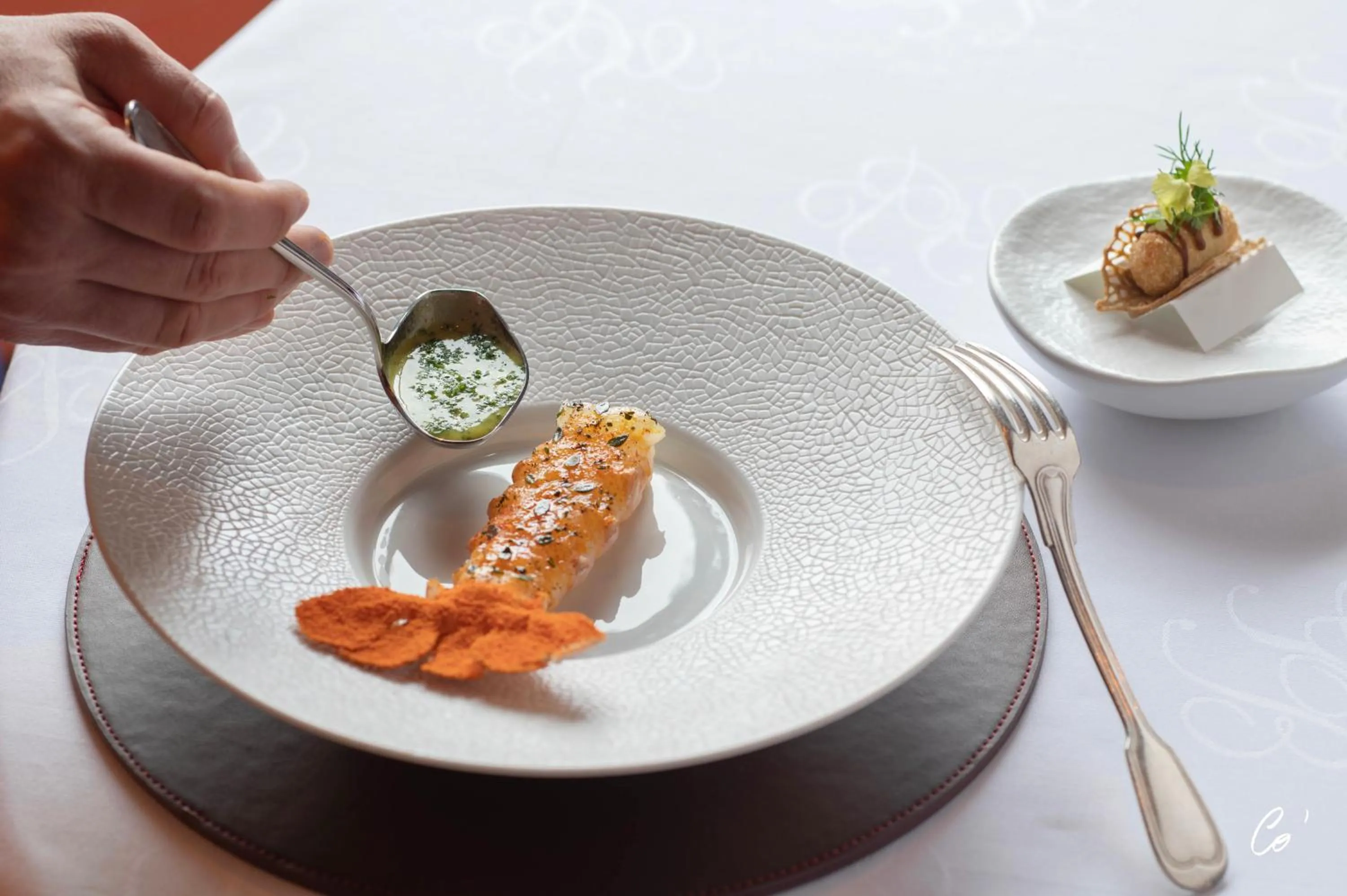 Food in Georges Blanc Parc & Spa