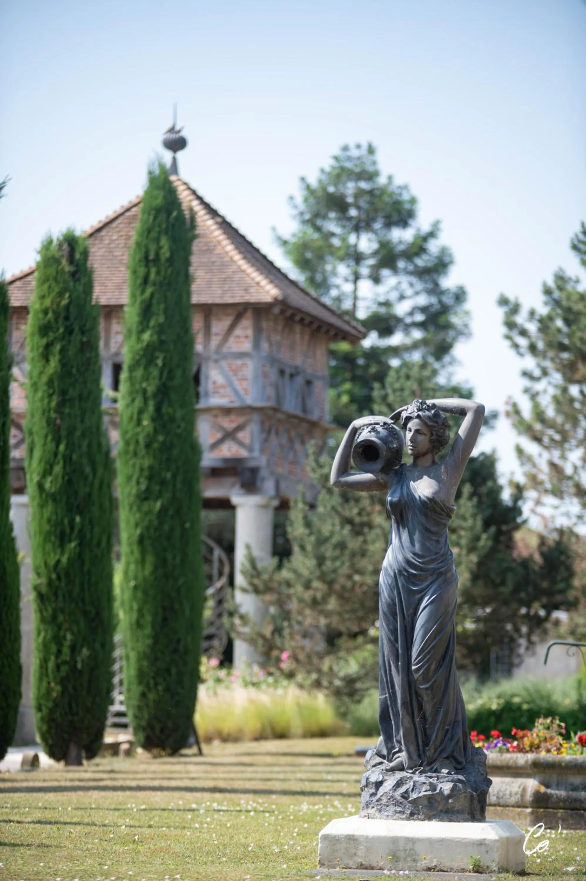 Garden in Georges Blanc Parc & Spa