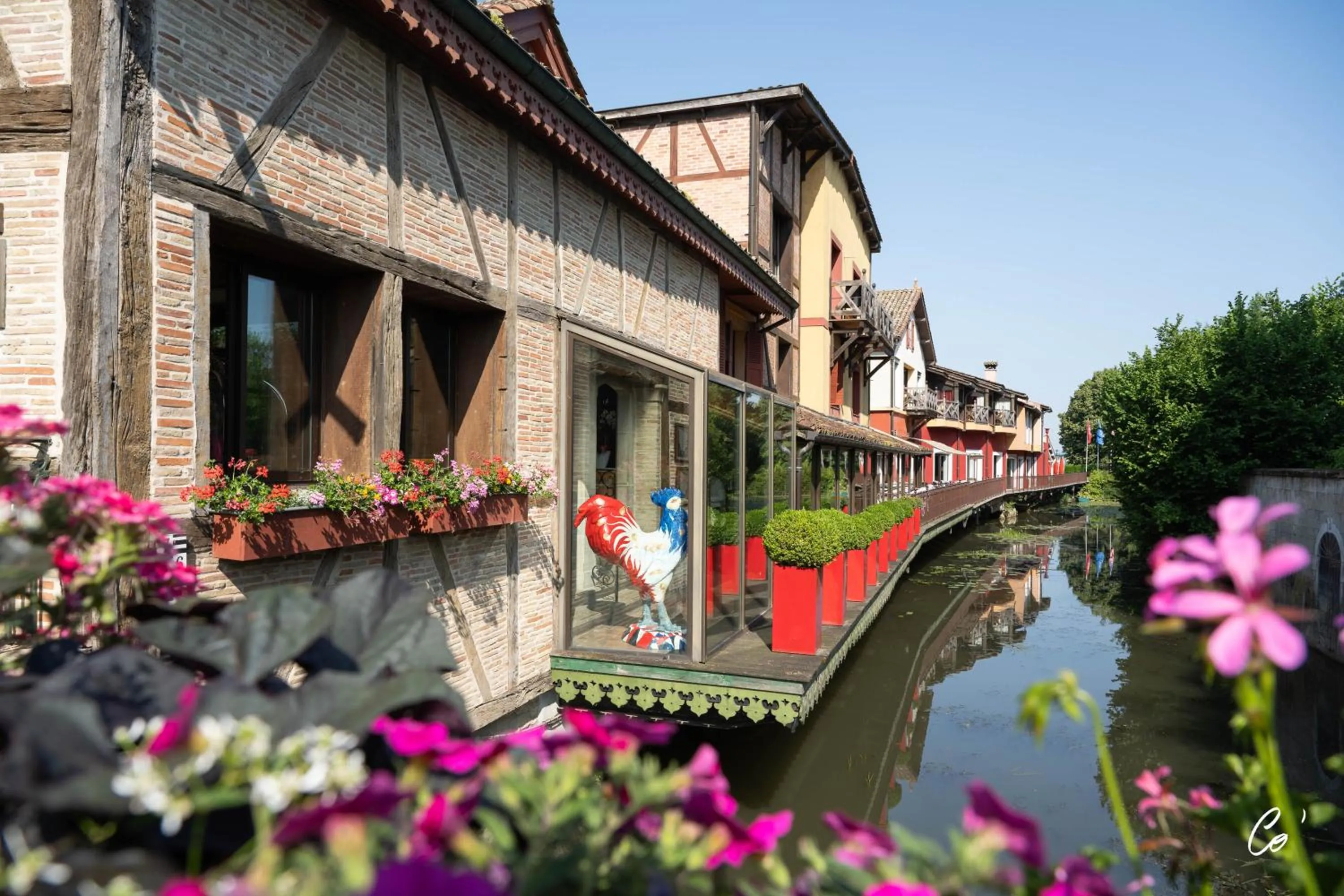 Property building in Georges Blanc Parc & Spa