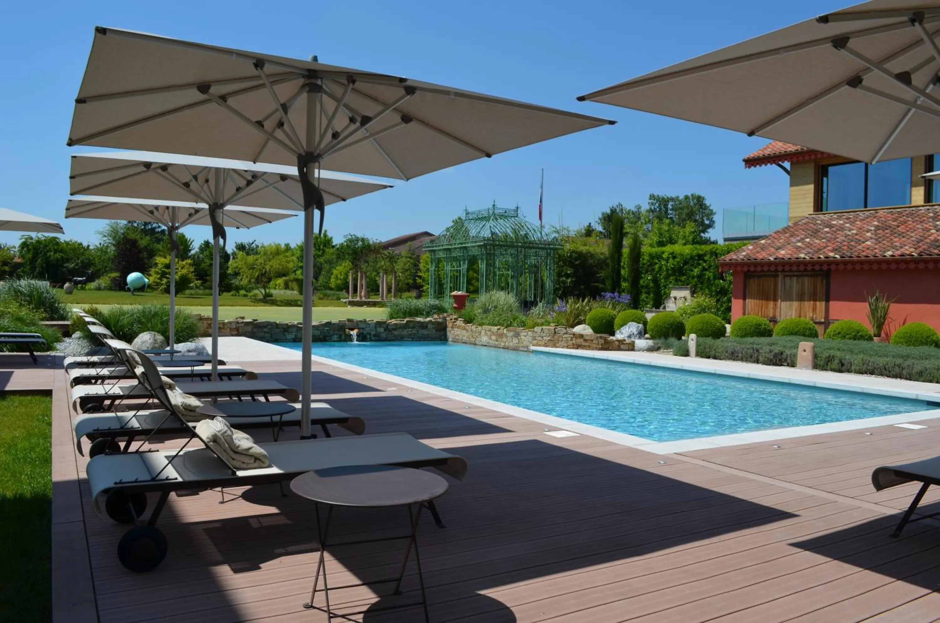 Garden in Georges Blanc Parc & Spa