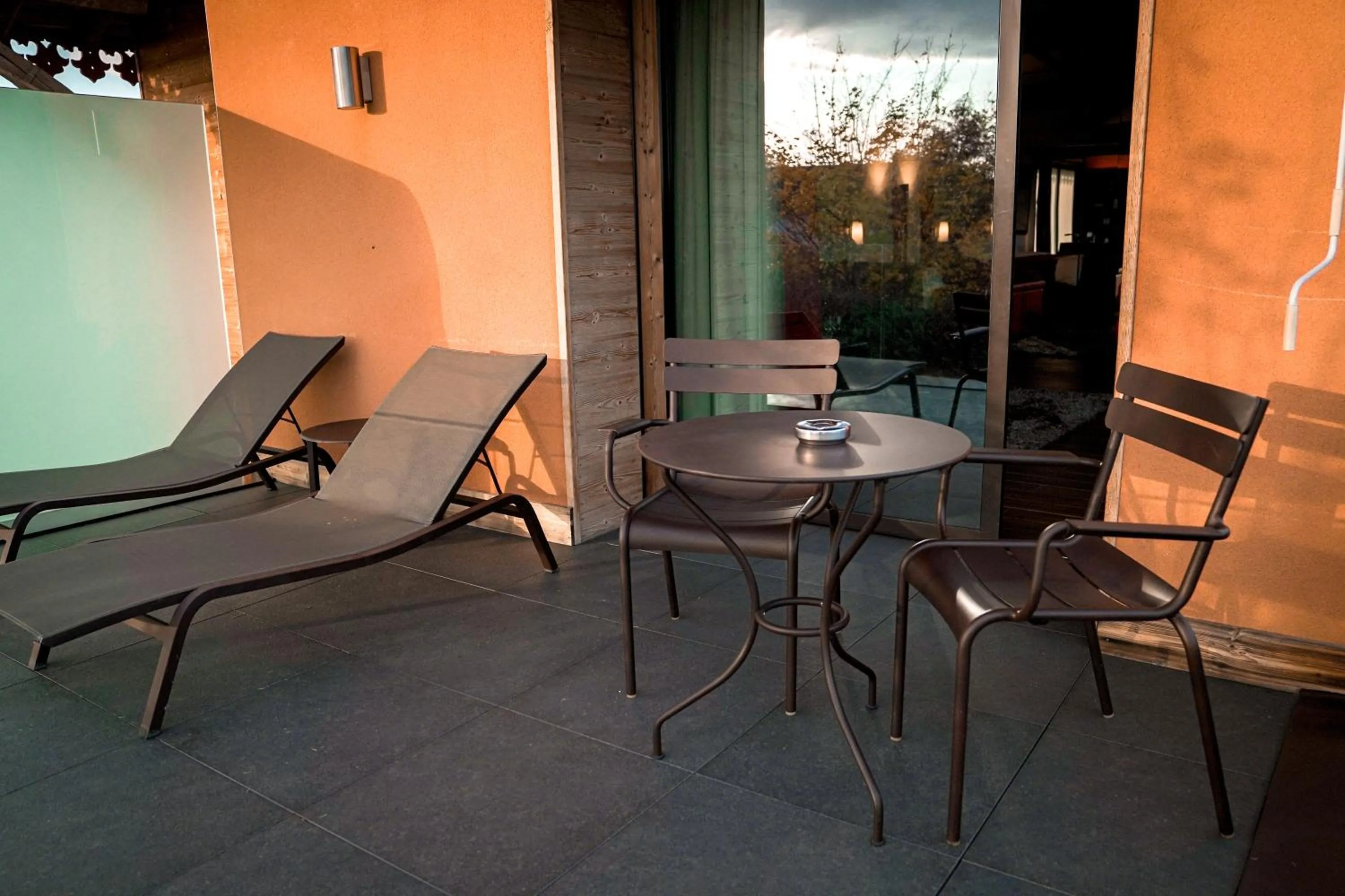 Balcony/Terrace in Georges Blanc Parc & Spa