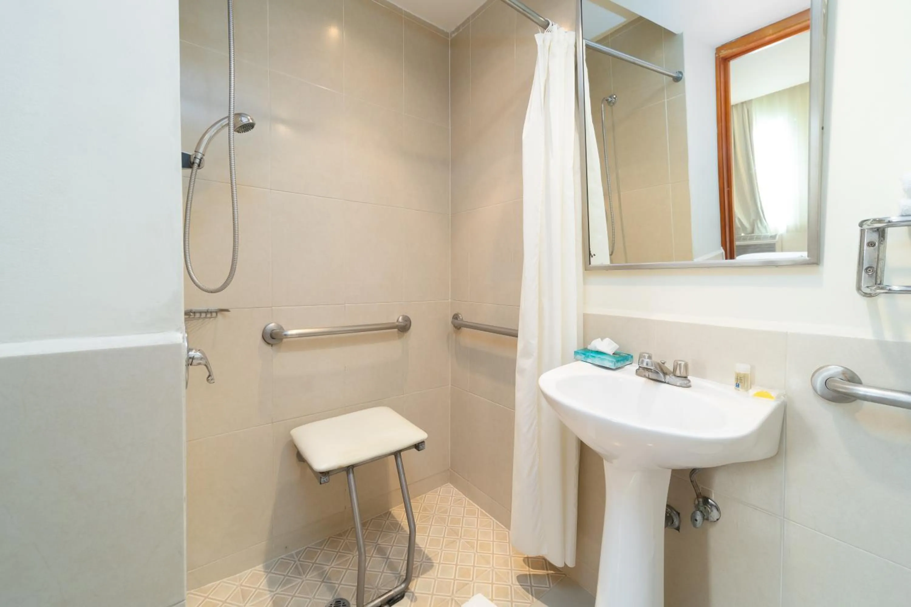 Shower in Comfort Inn Real San Miguel