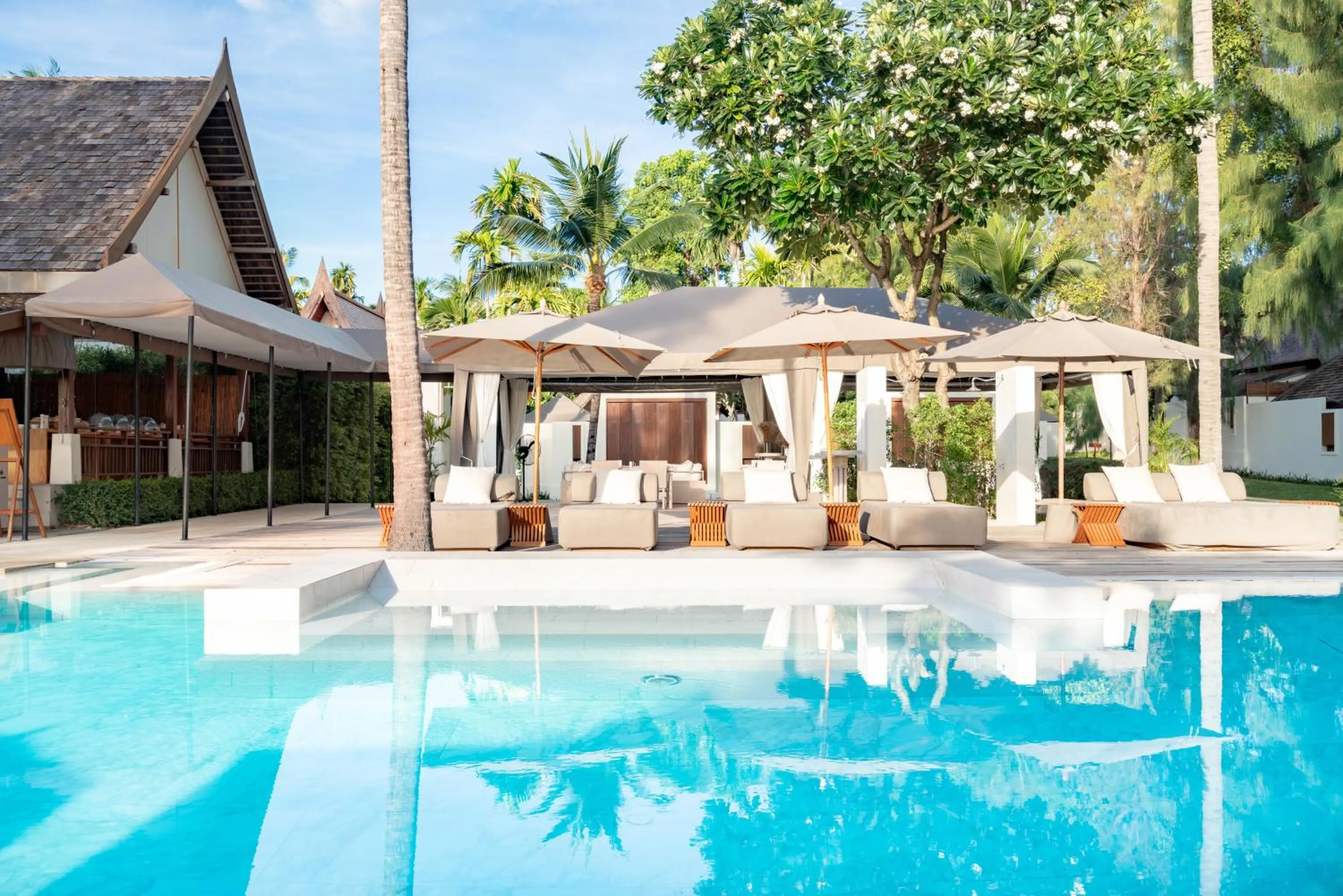 Pool view in SALA Samui Choengmon Beach Resort