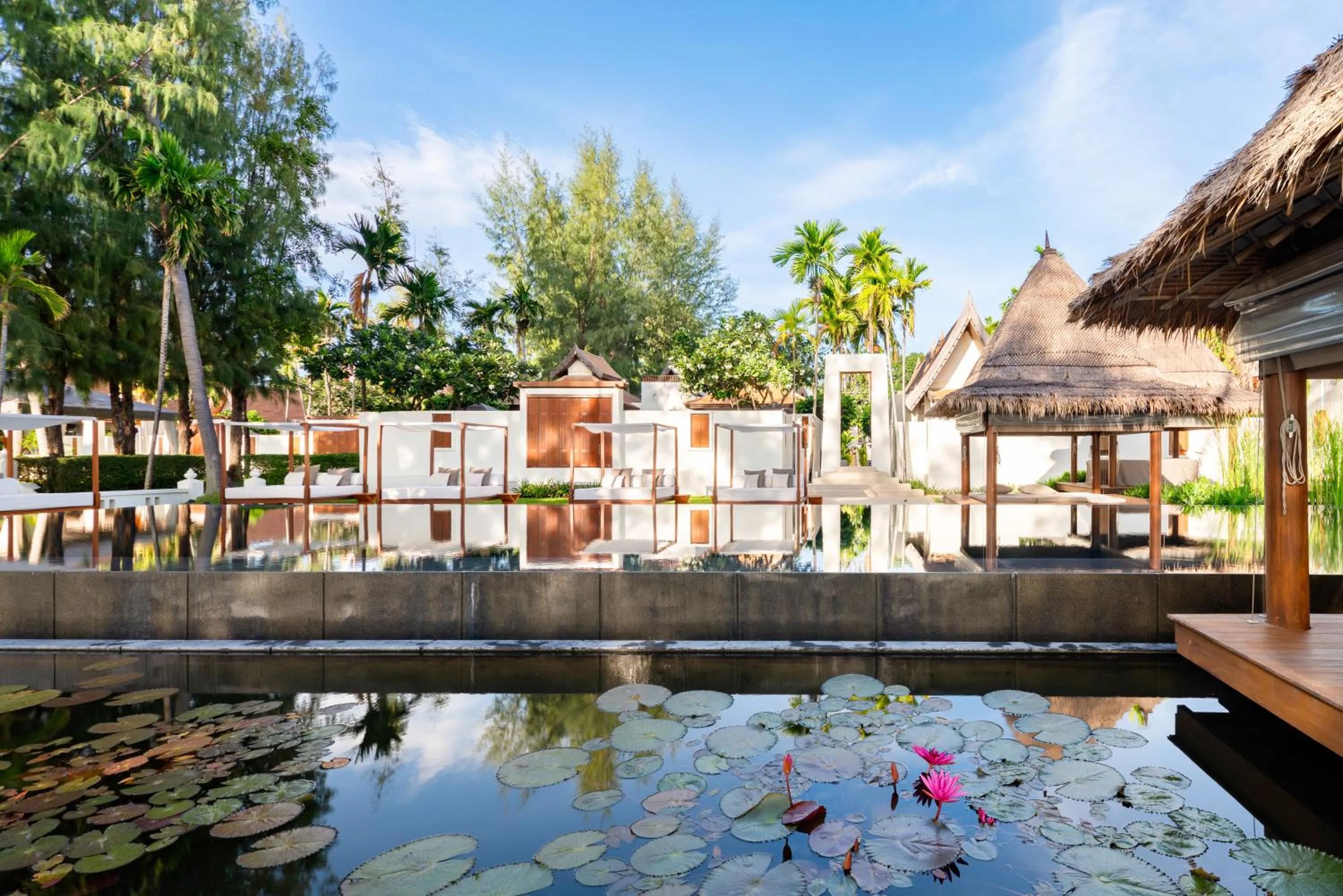 Pool view in SALA Samui Choengmon Beach Resort