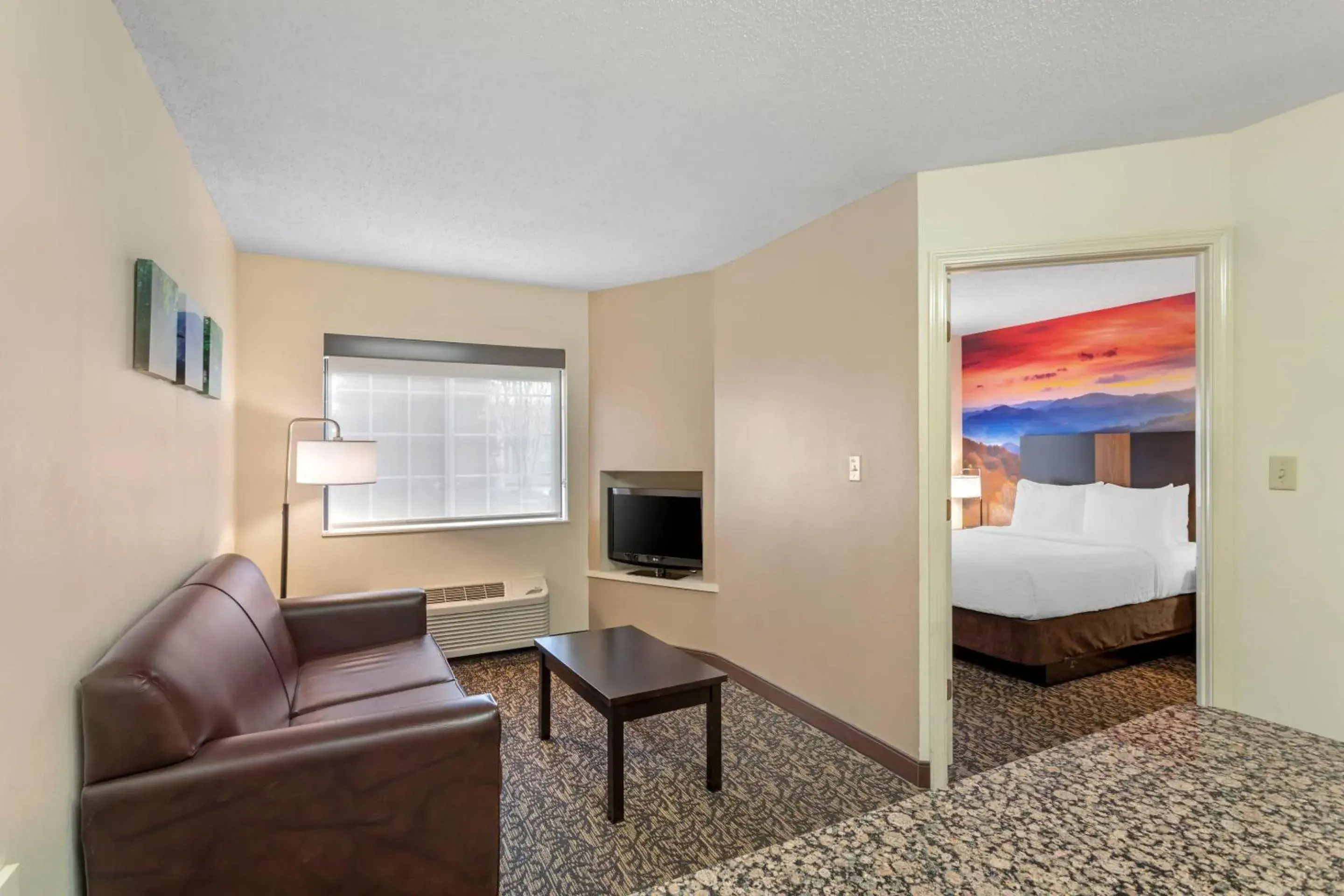 One-Bedroom Suite with One Queen Bed and Sofa Bed in LeConte Hotel & Convention Center, an Ascend Collection Hotel One-Bedroom Suite with One Queen Bed and Sofa Bed in LeConte Hotel & Convention Center, an Ascend Collection Hotel