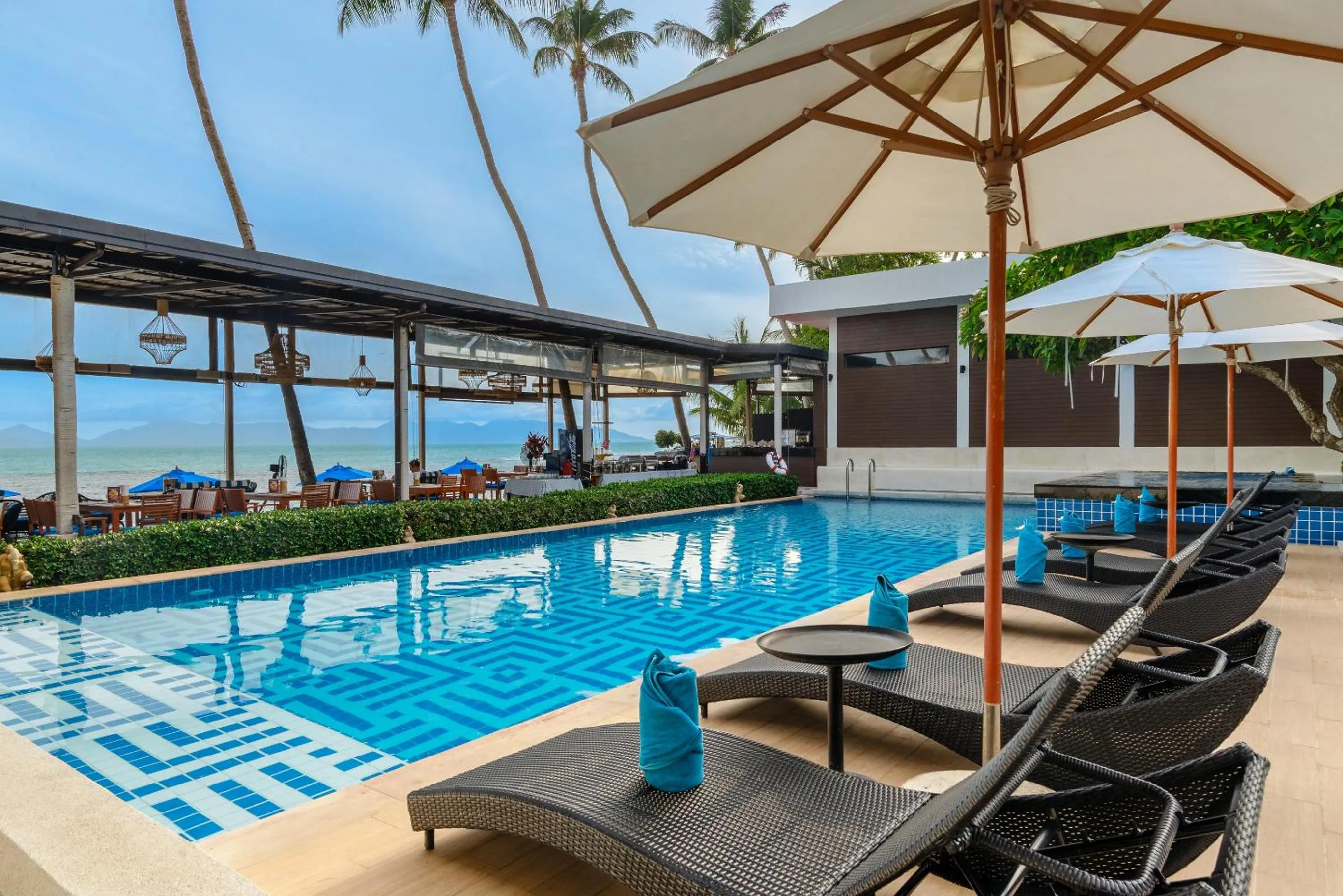 Swimming pool in The Sea Koh Samui Resort and Residences by Tolani