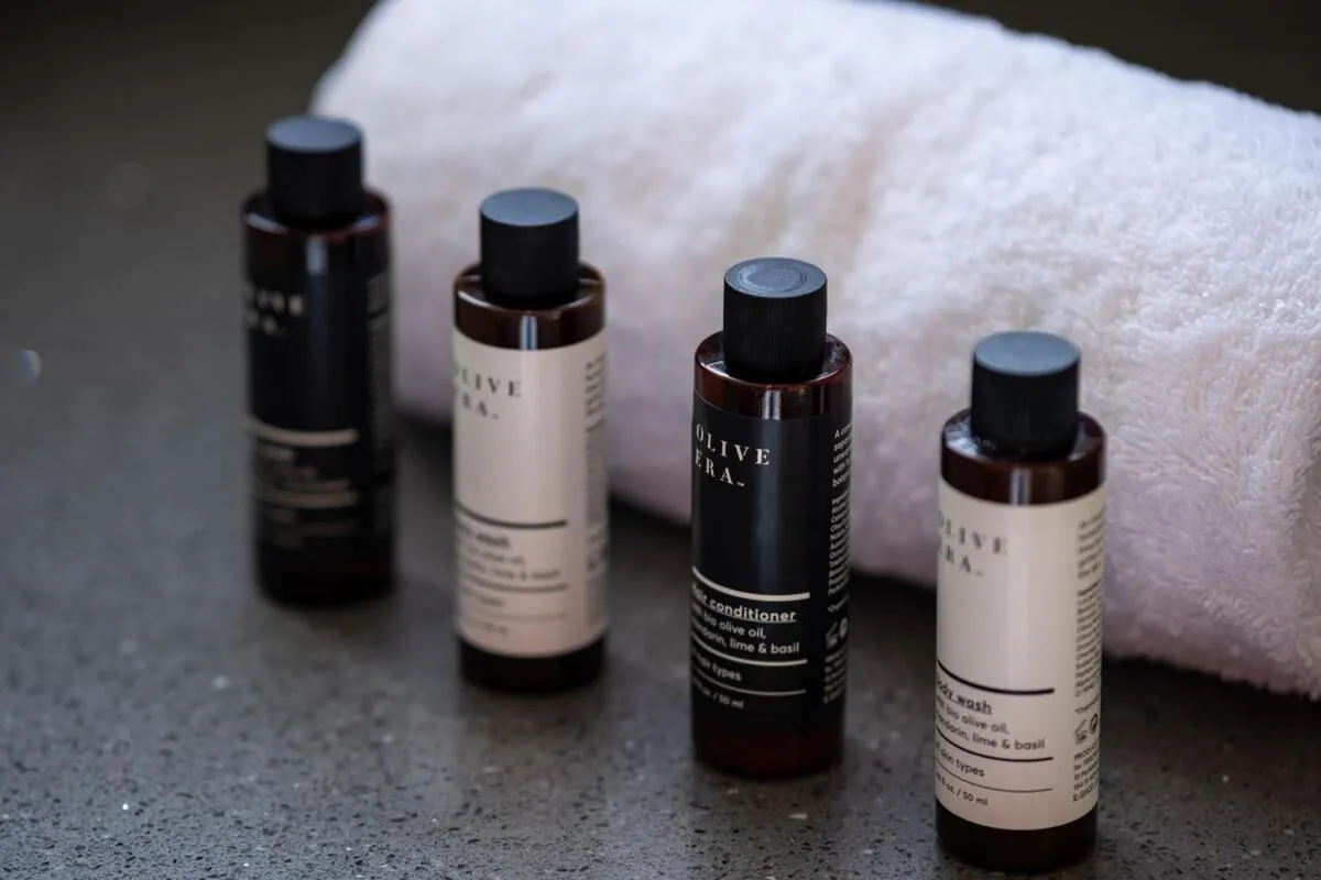 Bathroom in Aeolia suites