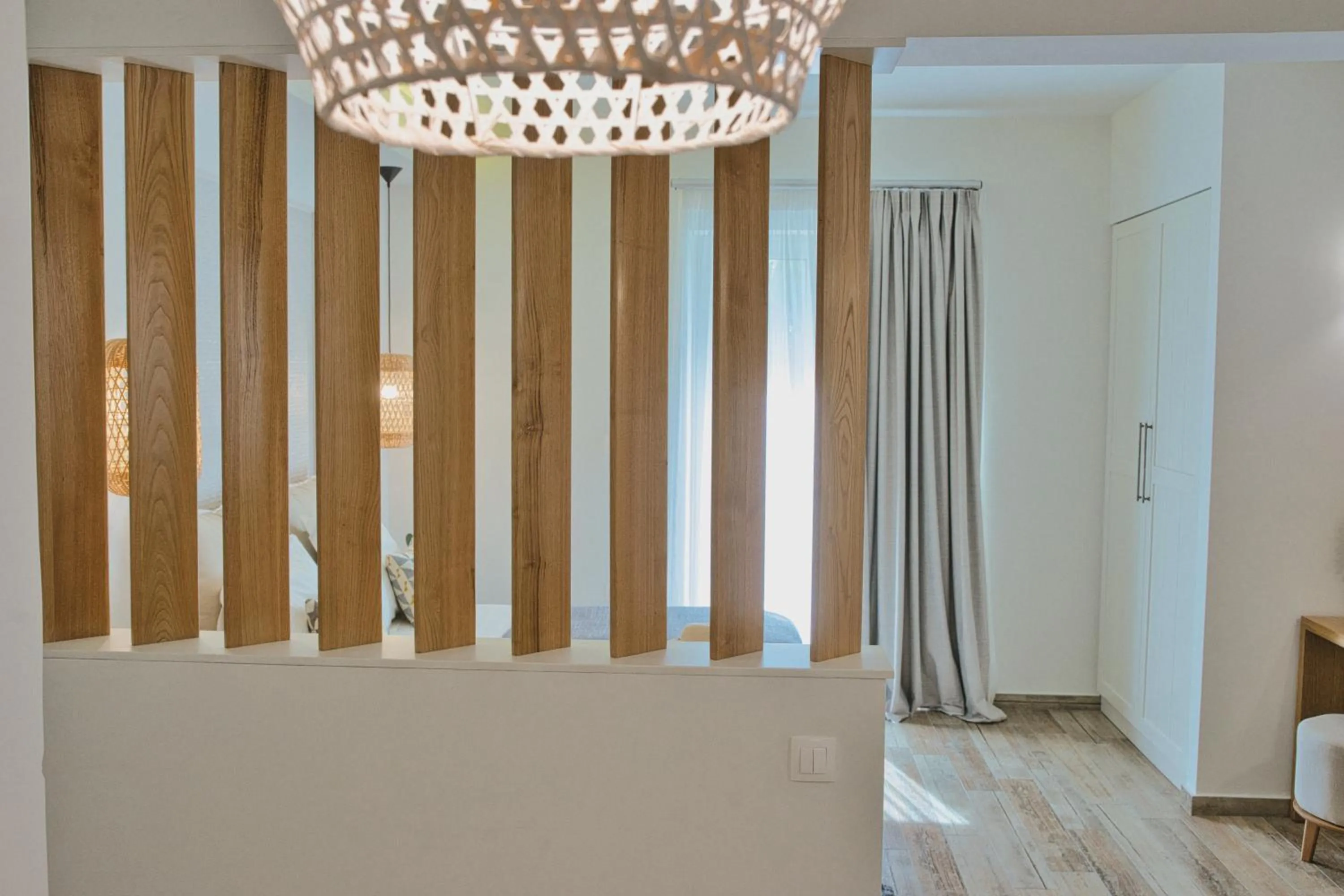 Living room in Aeolia suites