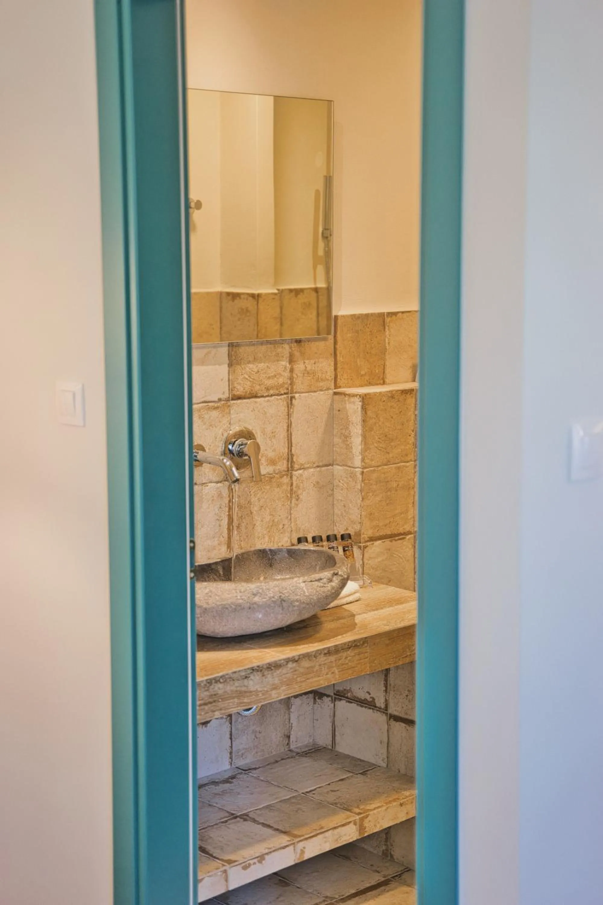 Bathroom in Aeolia suites