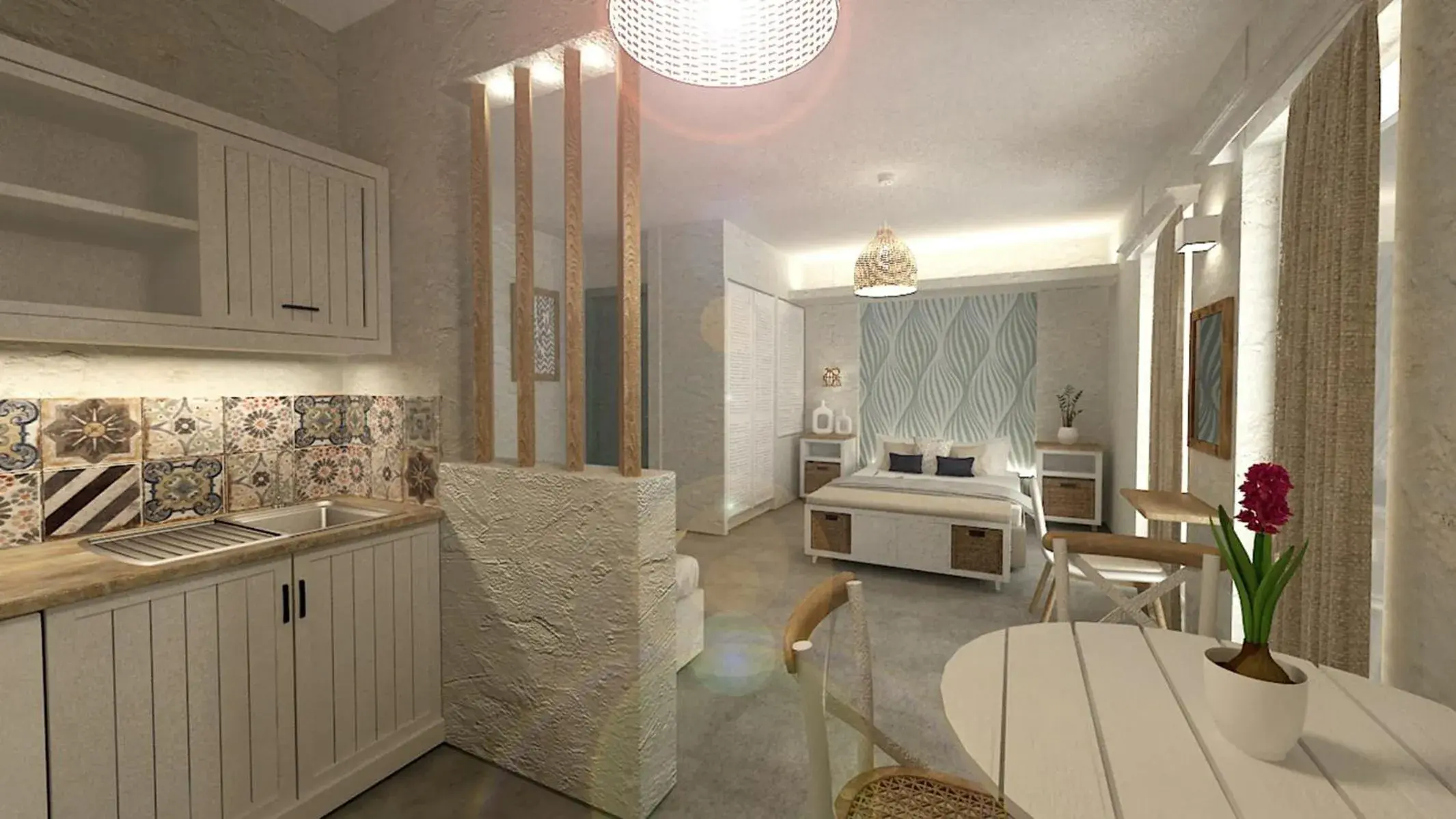 Suite with Terrace - single occupancy in Aeolia suites Suite with Terrace - single occupancy in Aeolia suites