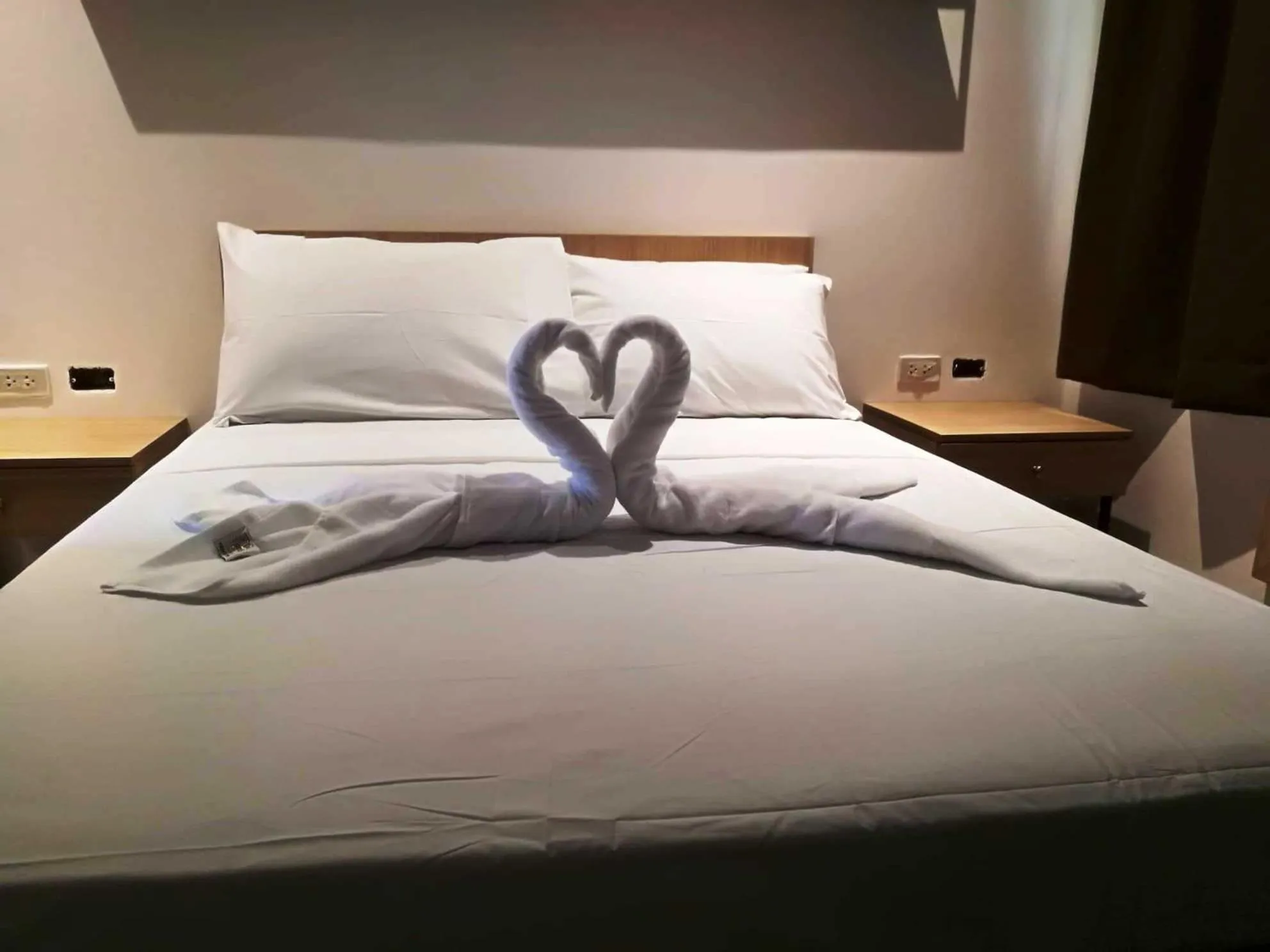 Bed in Hotel Rupert A Baler