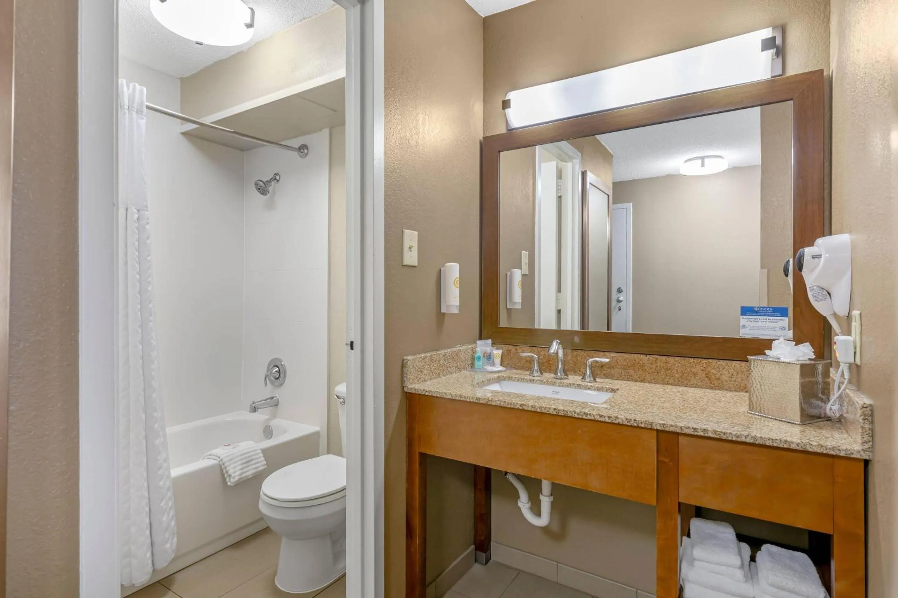 Bedroom in Comfort Inn Memphis Downtown