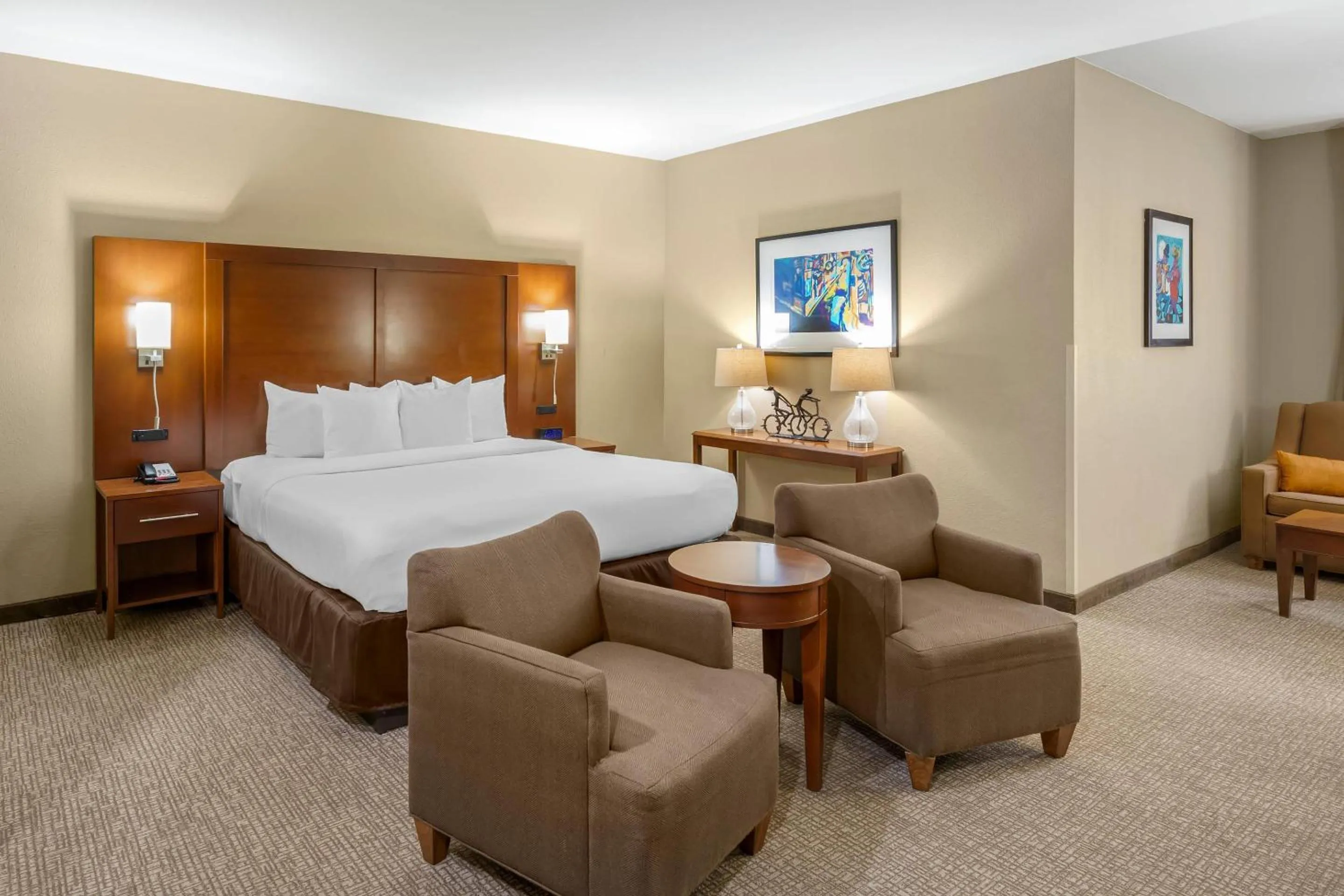 Bedroom, Bed in Comfort Inn Memphis Downtown