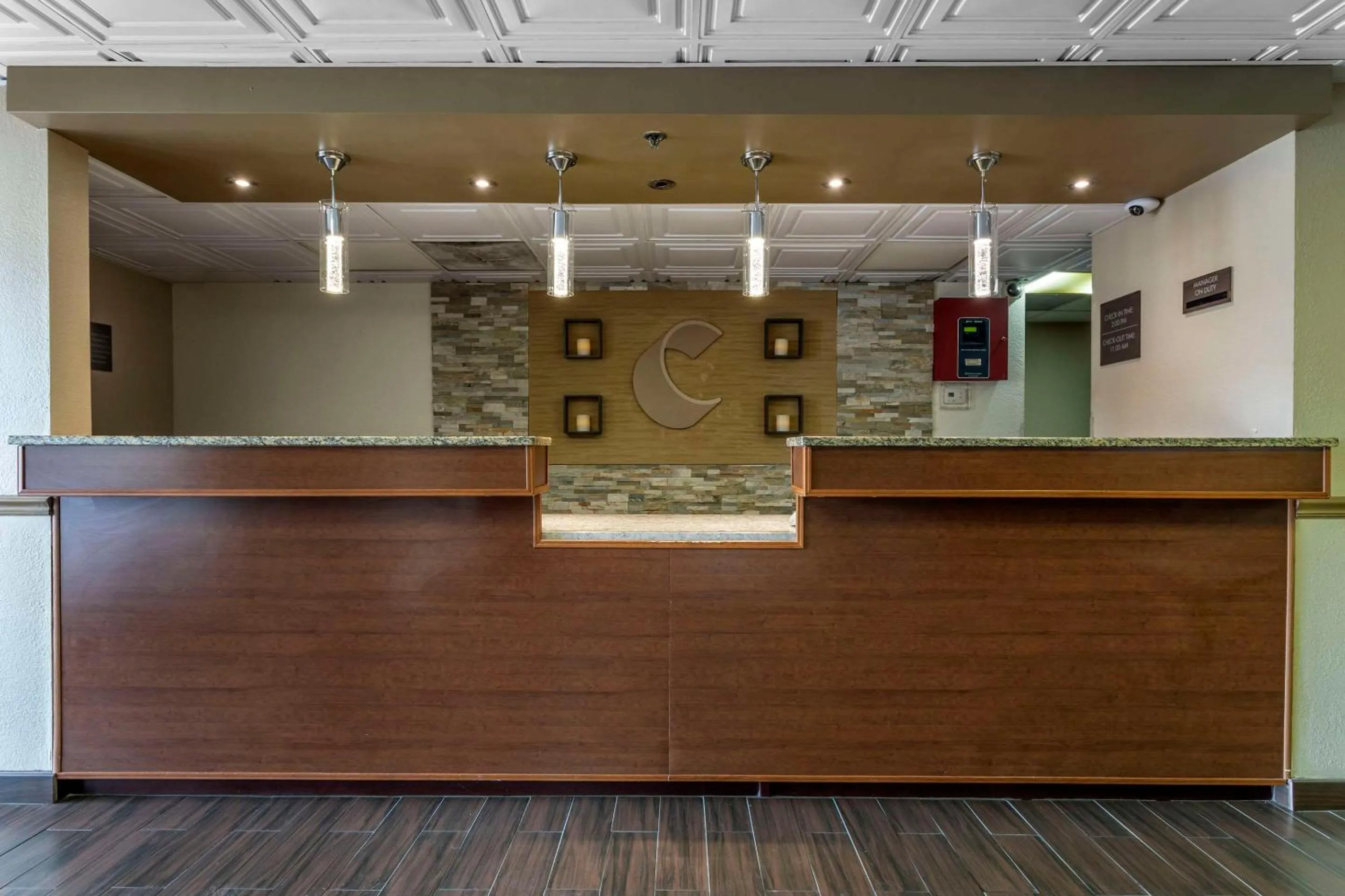 Lobby or reception in Comfort Inn South
