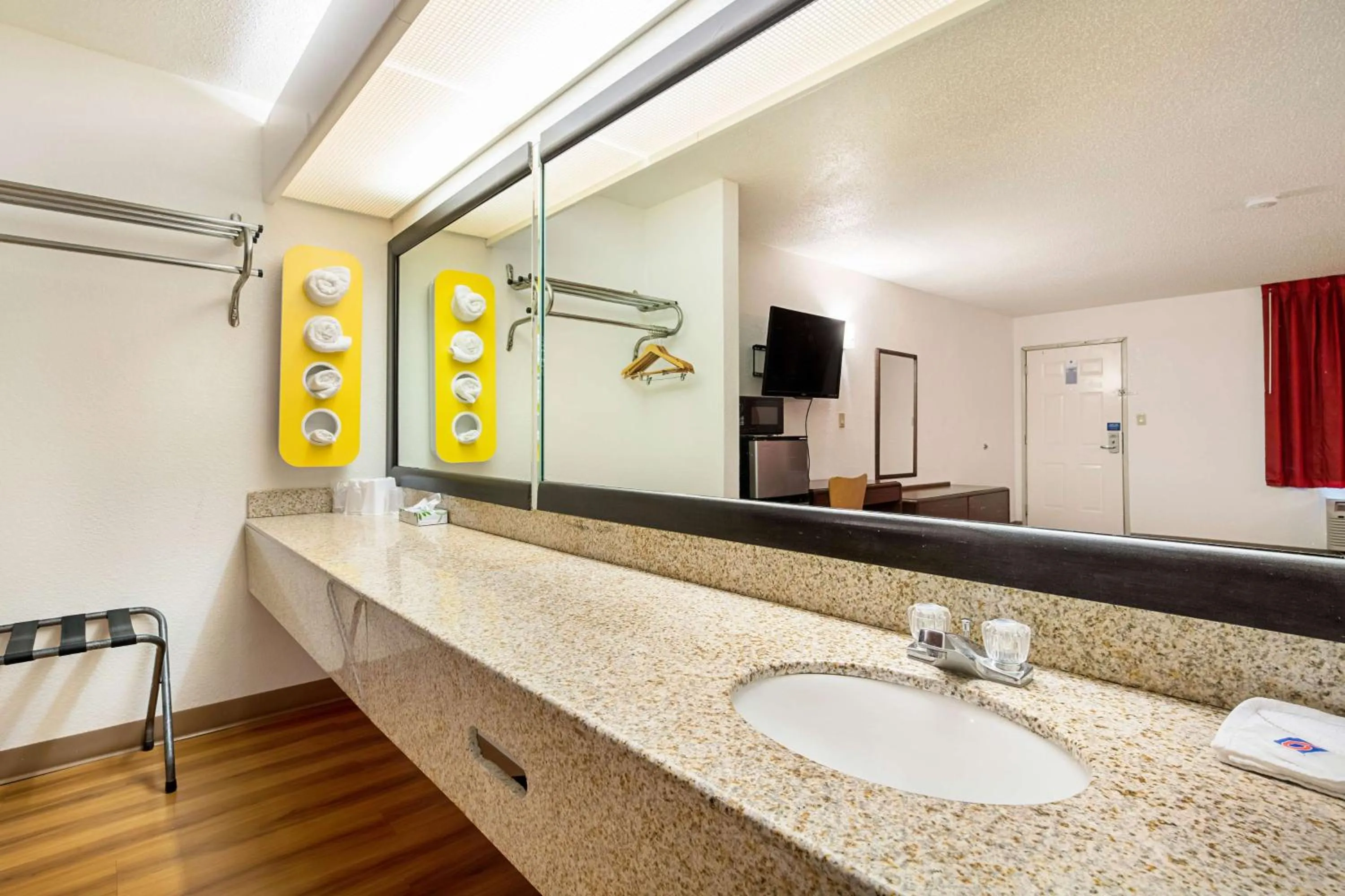 Bathroom in Motel 6-Covington, TN