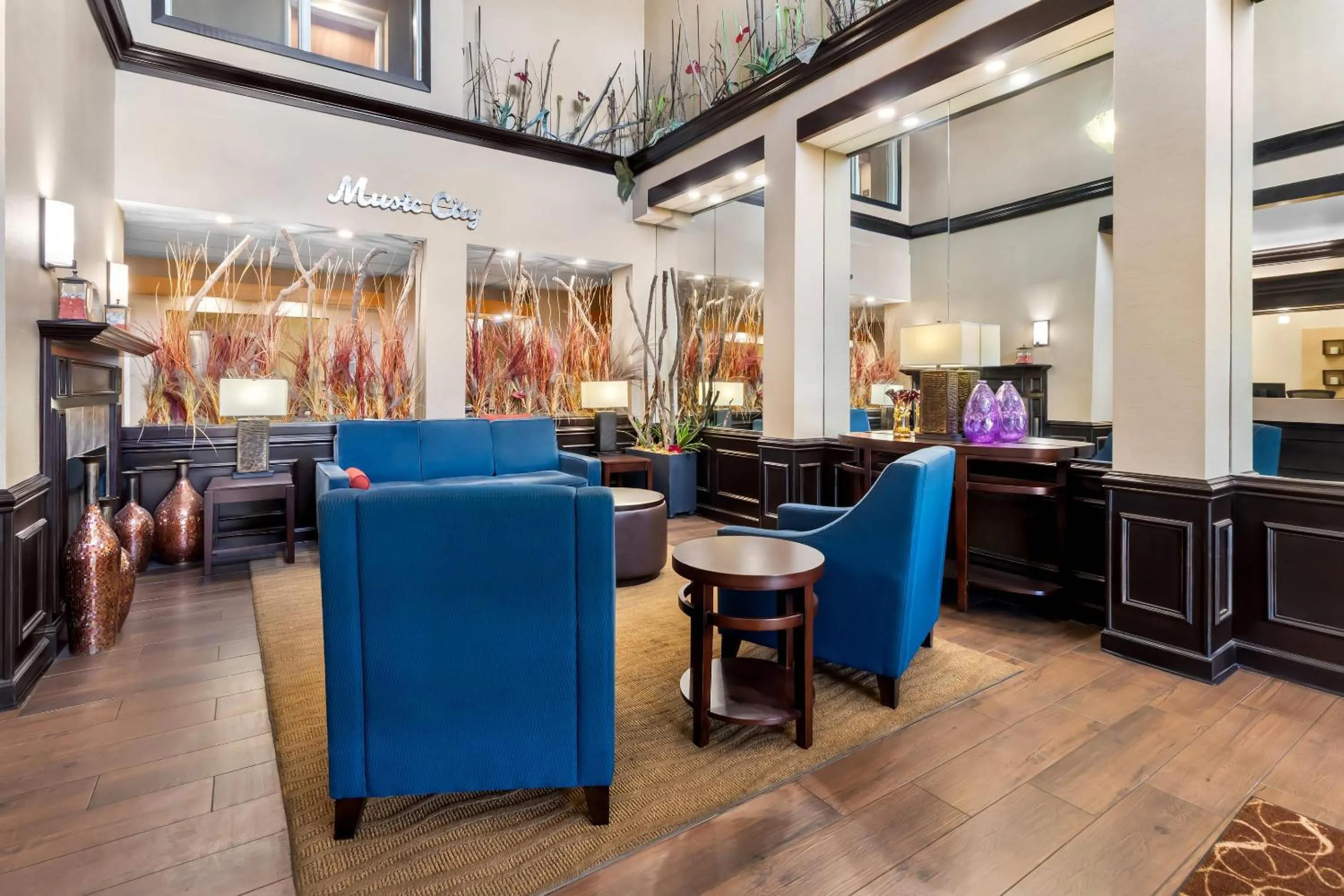 Lobby or reception in Comfort Suites Goodlettsville Rivergate