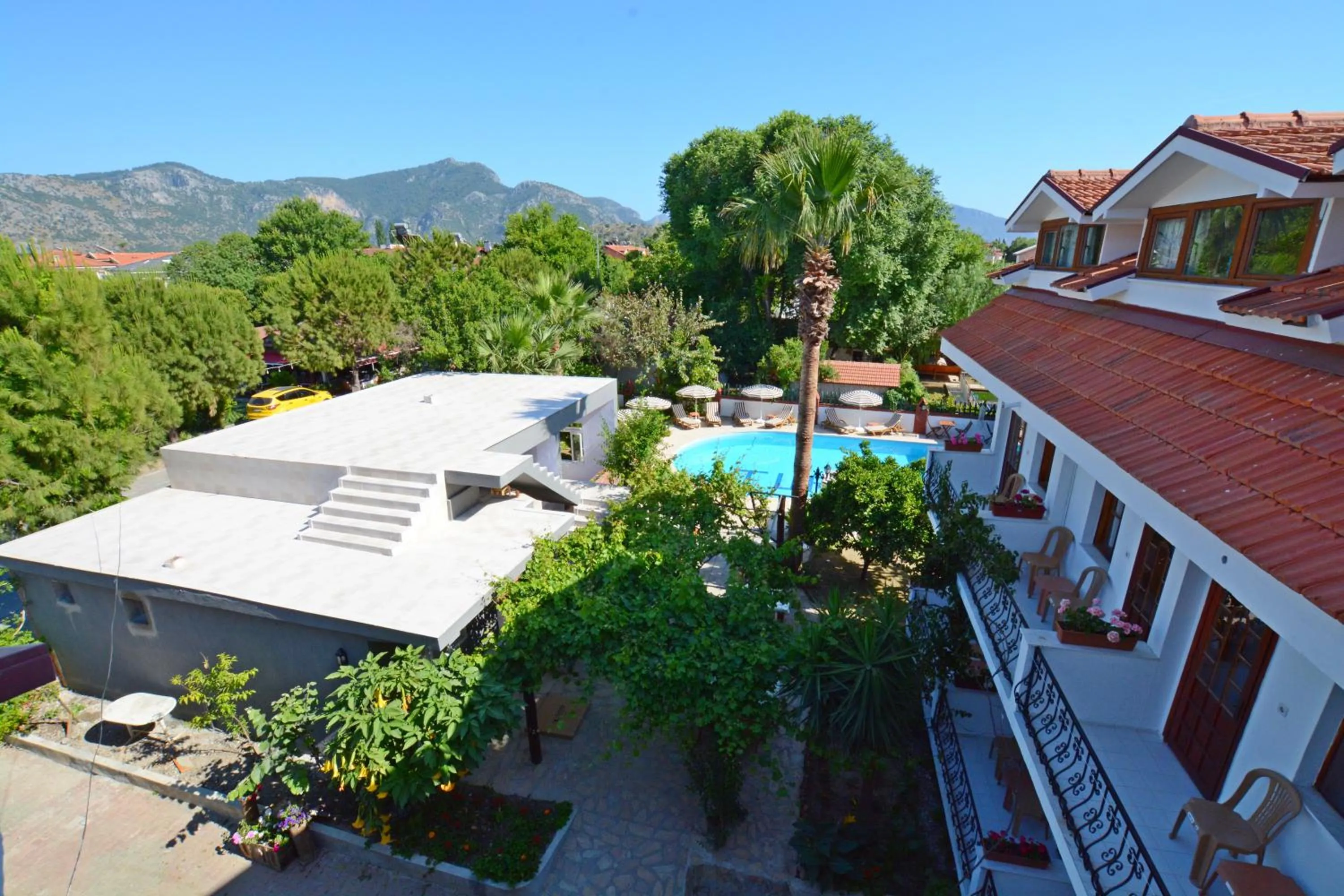 Bird's eye view, Pool View in YENI DOGA HOTEL