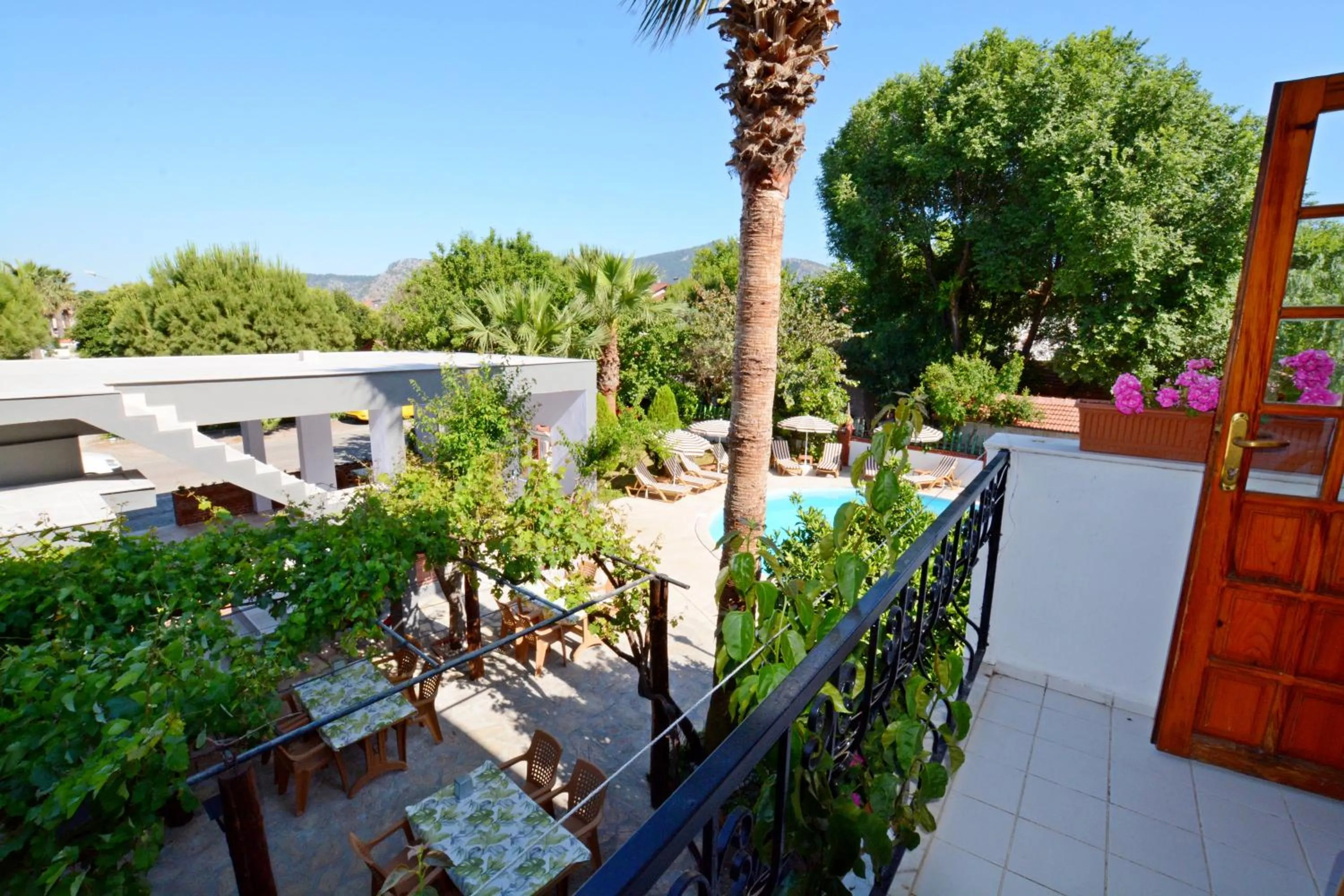 Balcony/Terrace in YENI DOGA HOTEL