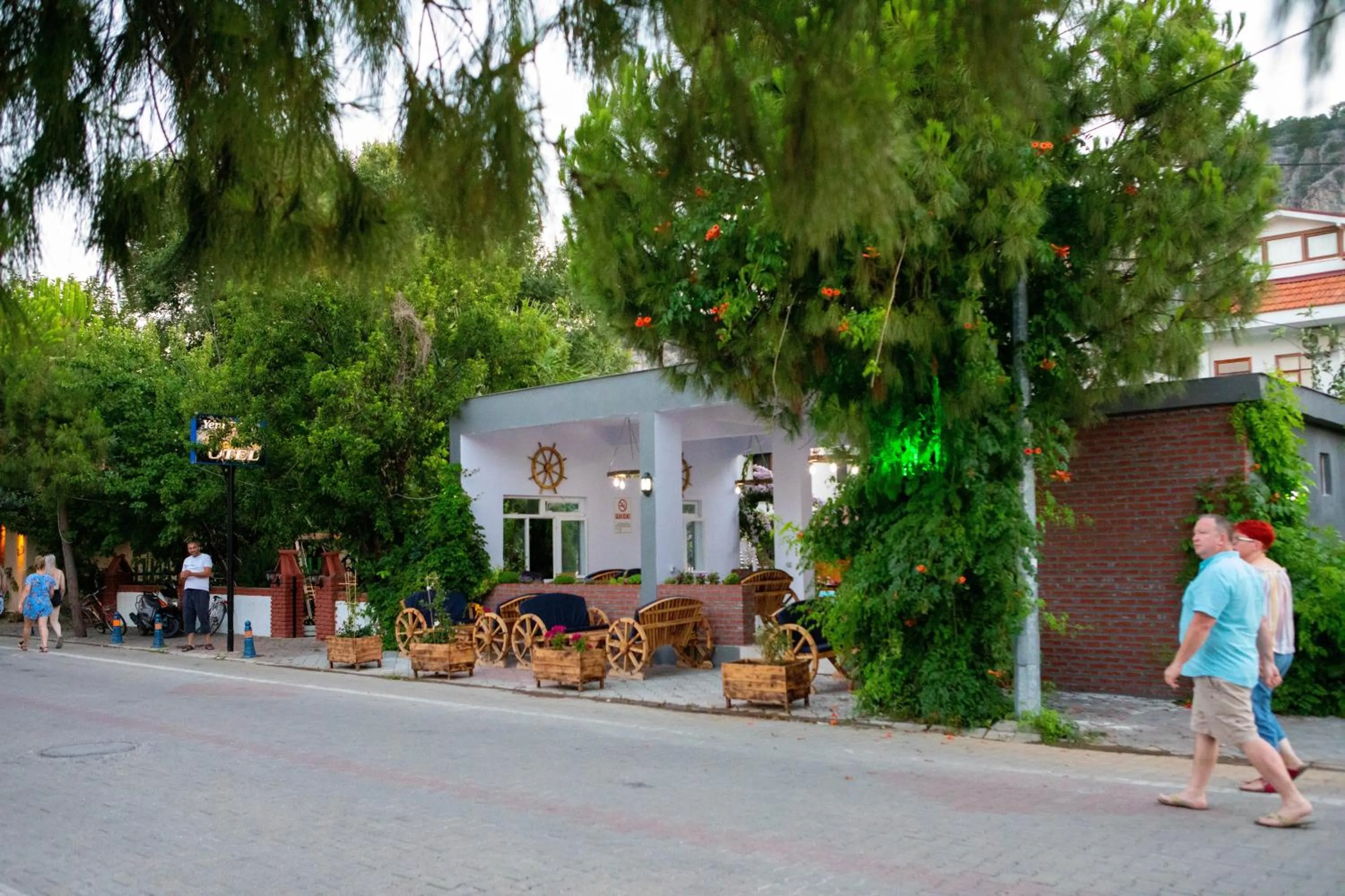 Facade/entrance in YENI DOGA HOTEL