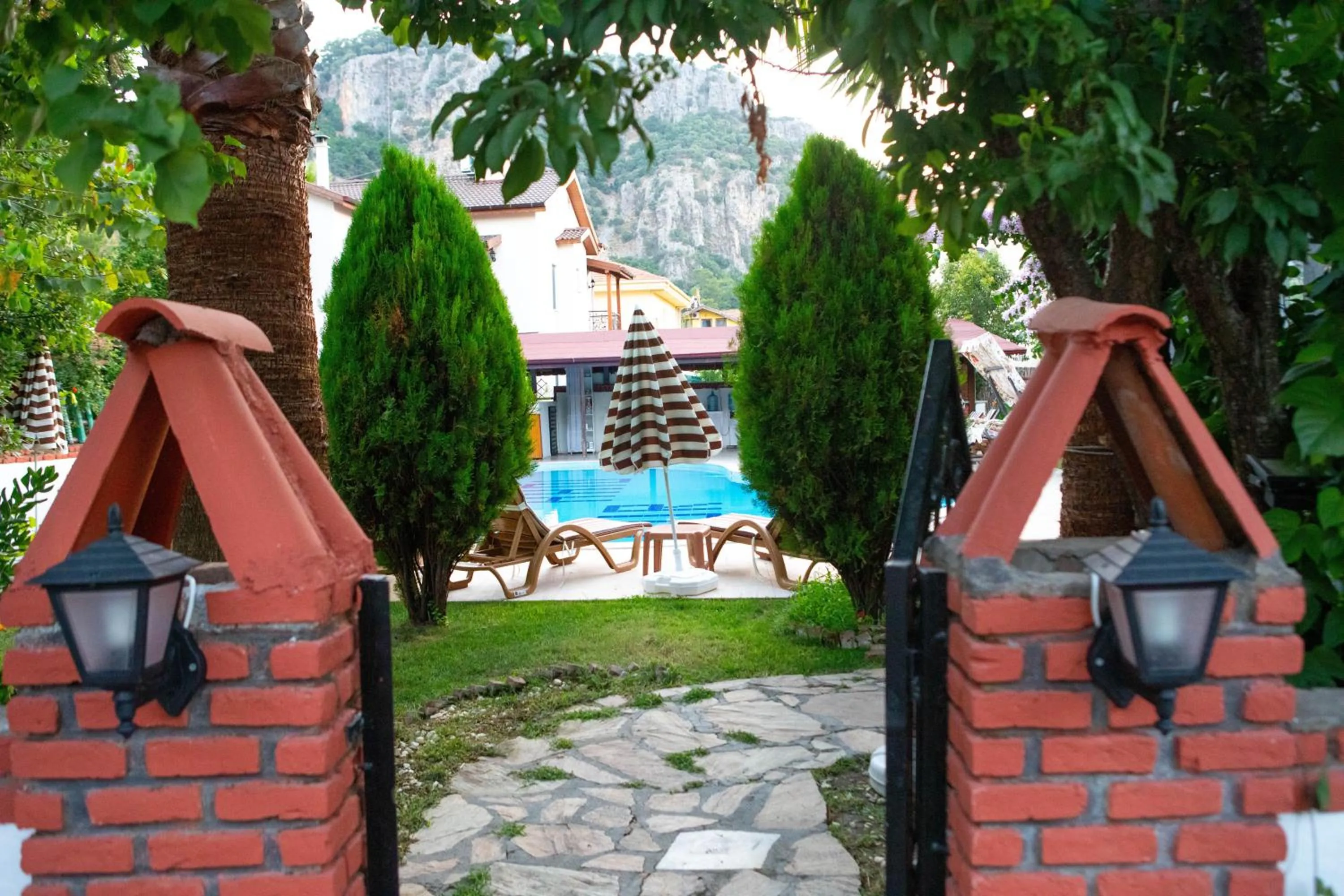 Garden view in YENI DOGA HOTEL