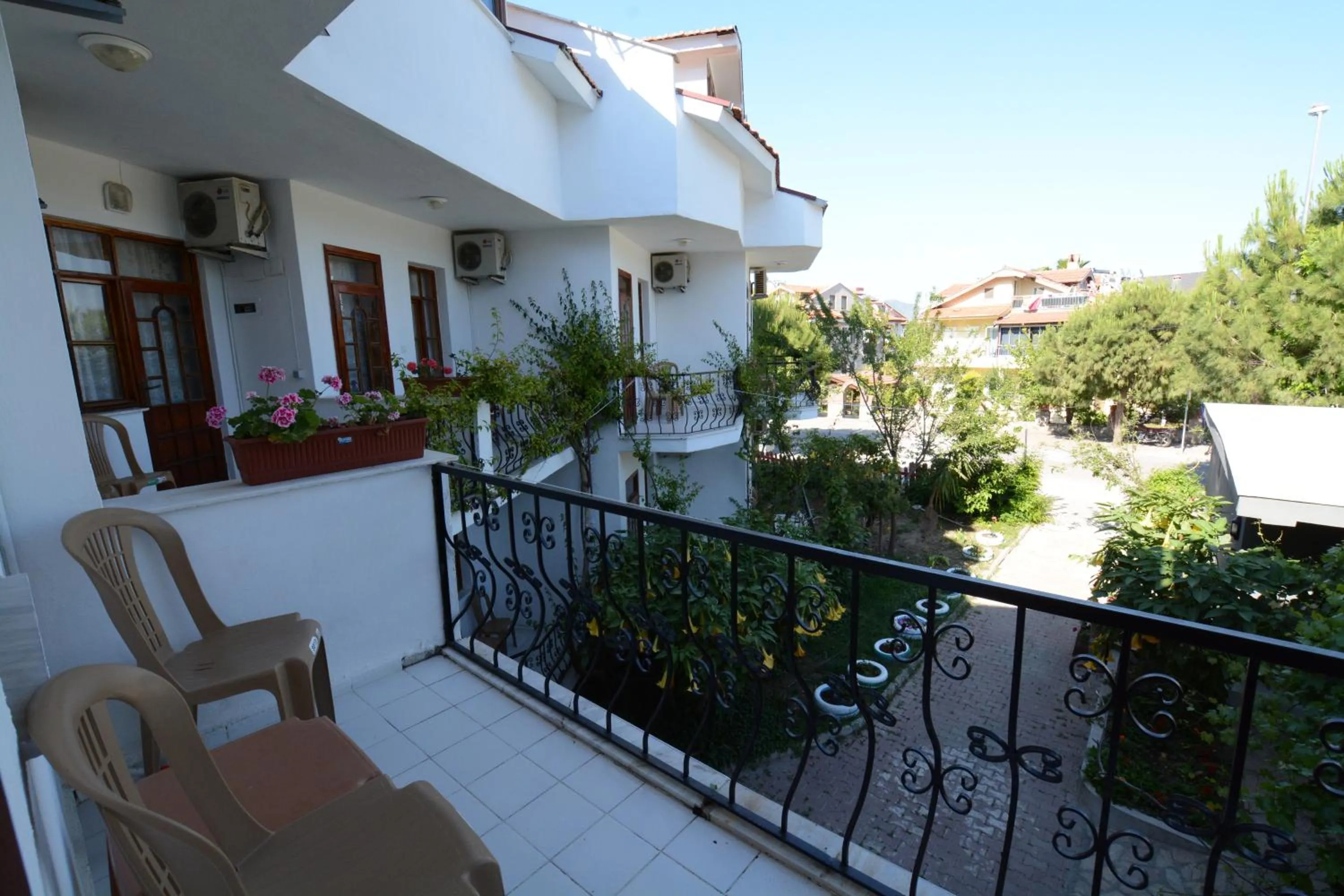 Balcony/Terrace in YENI DOGA HOTEL