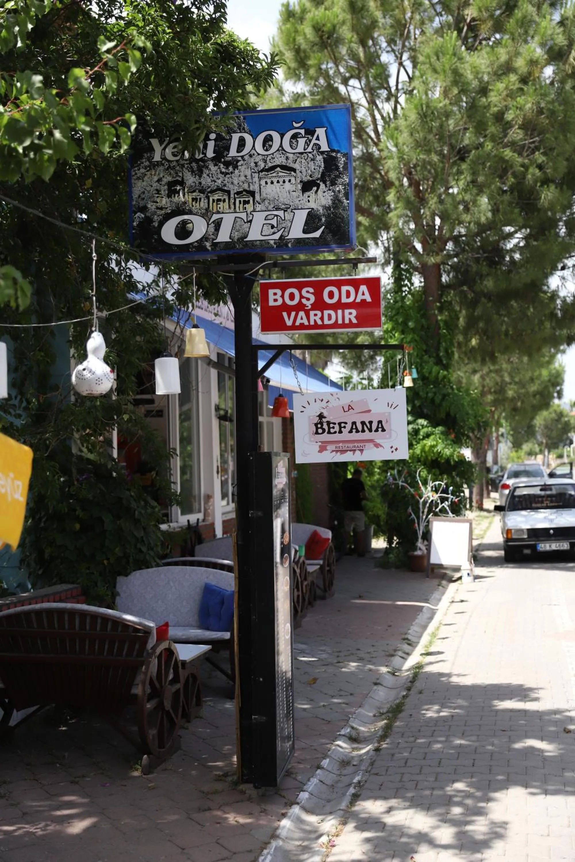 Restaurant/places to eat in YENI DOGA HOTEL