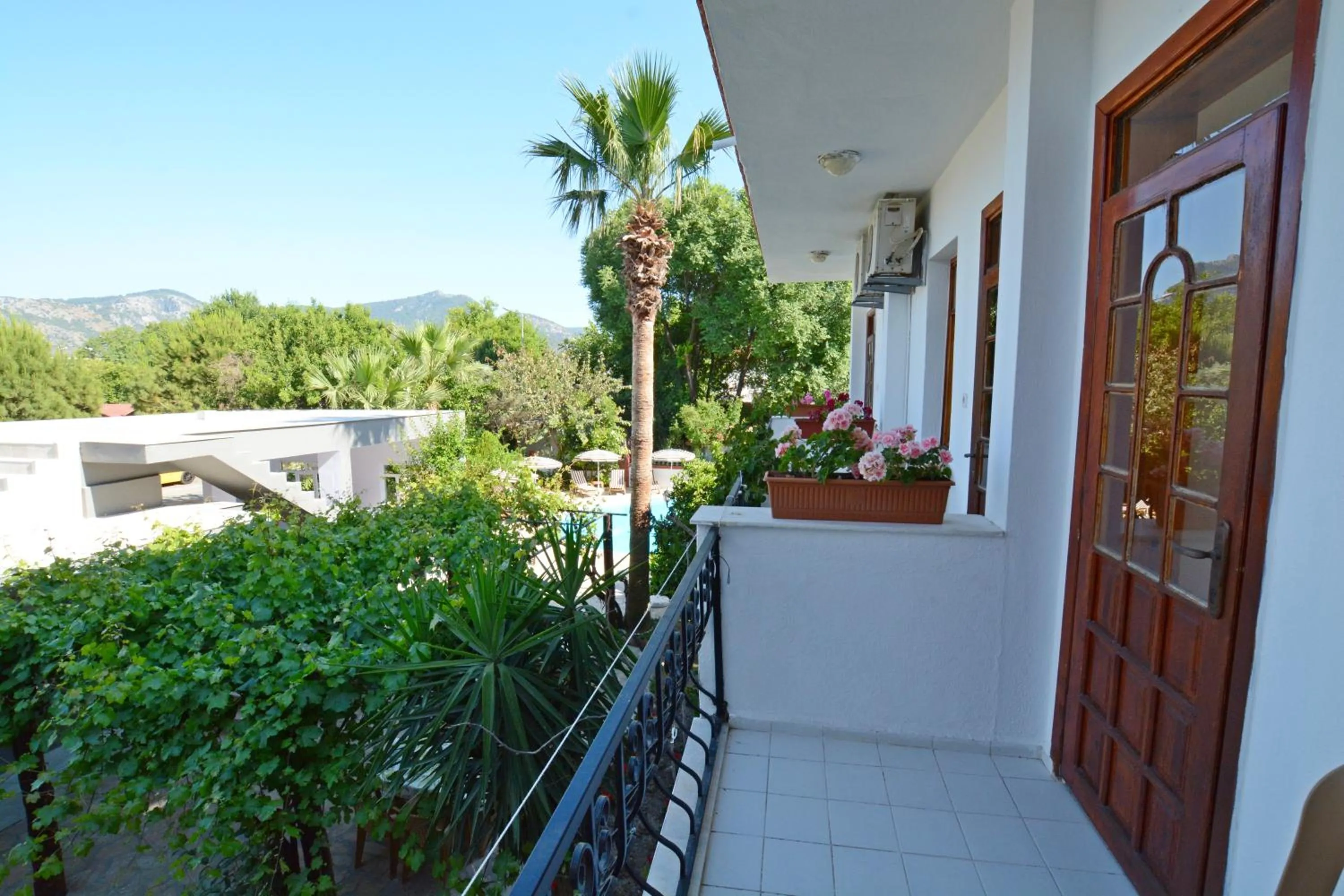 Balcony/Terrace in YENI DOGA HOTEL