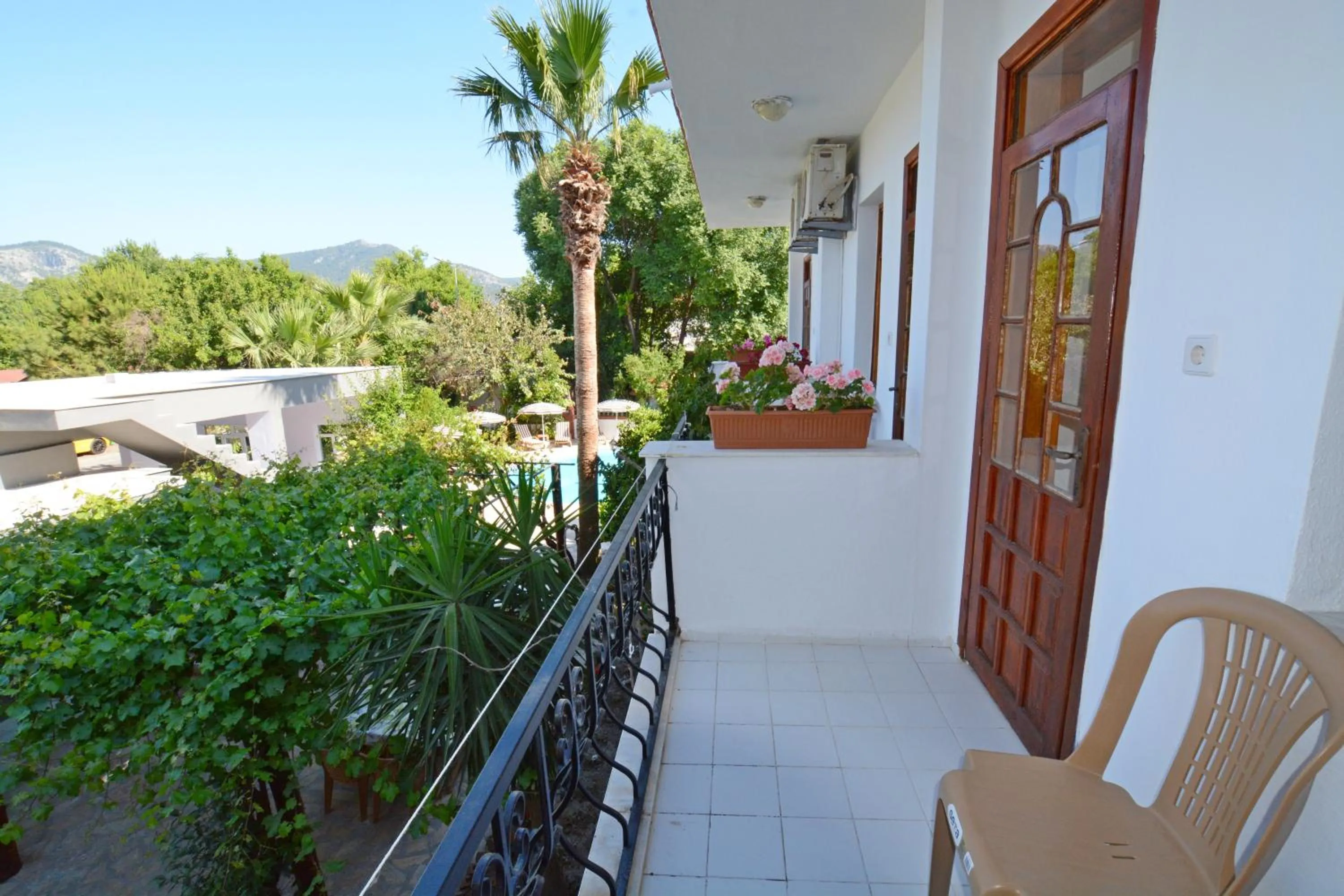 Balcony/Terrace in YENI DOGA HOTEL