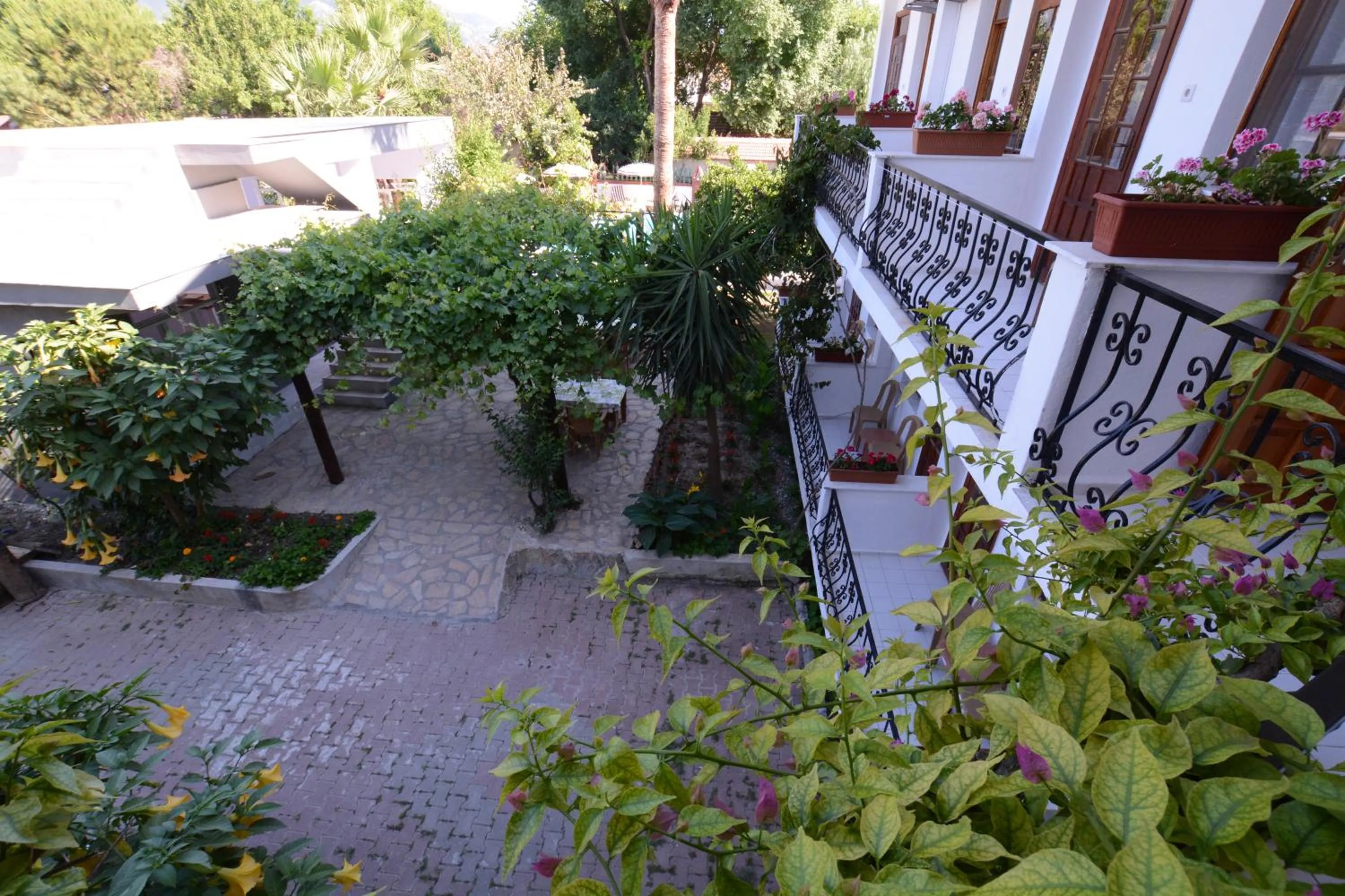 Patio in YENI DOGA HOTEL