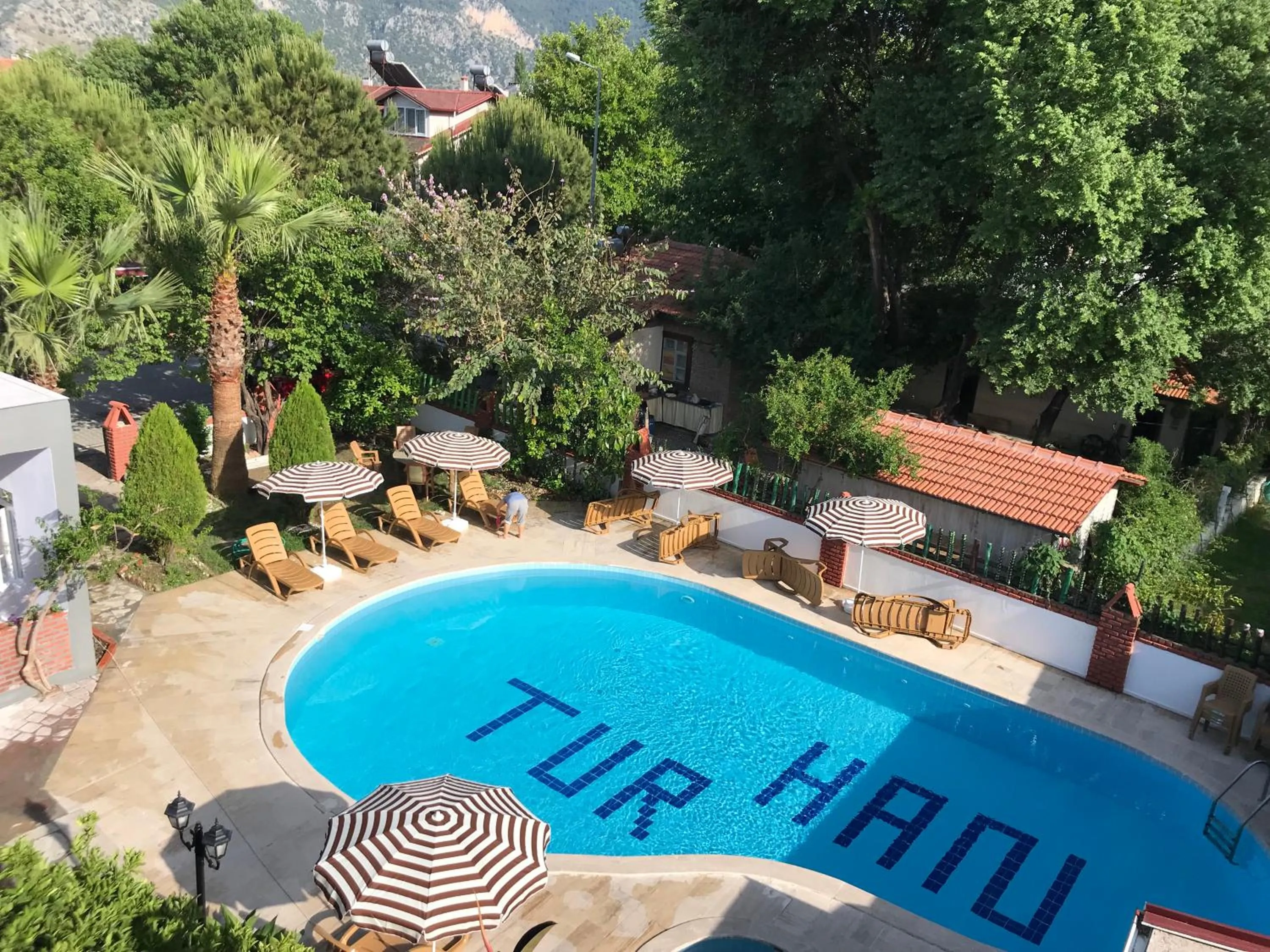 Spring, Pool View in YENI DOGA HOTEL