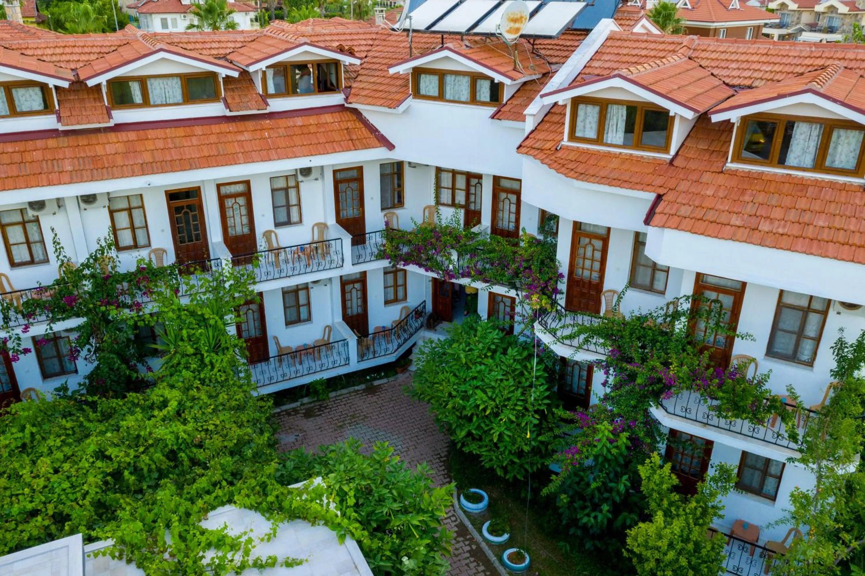 Facade/entrance, Bird's-eye View in YENI DOGA HOTEL