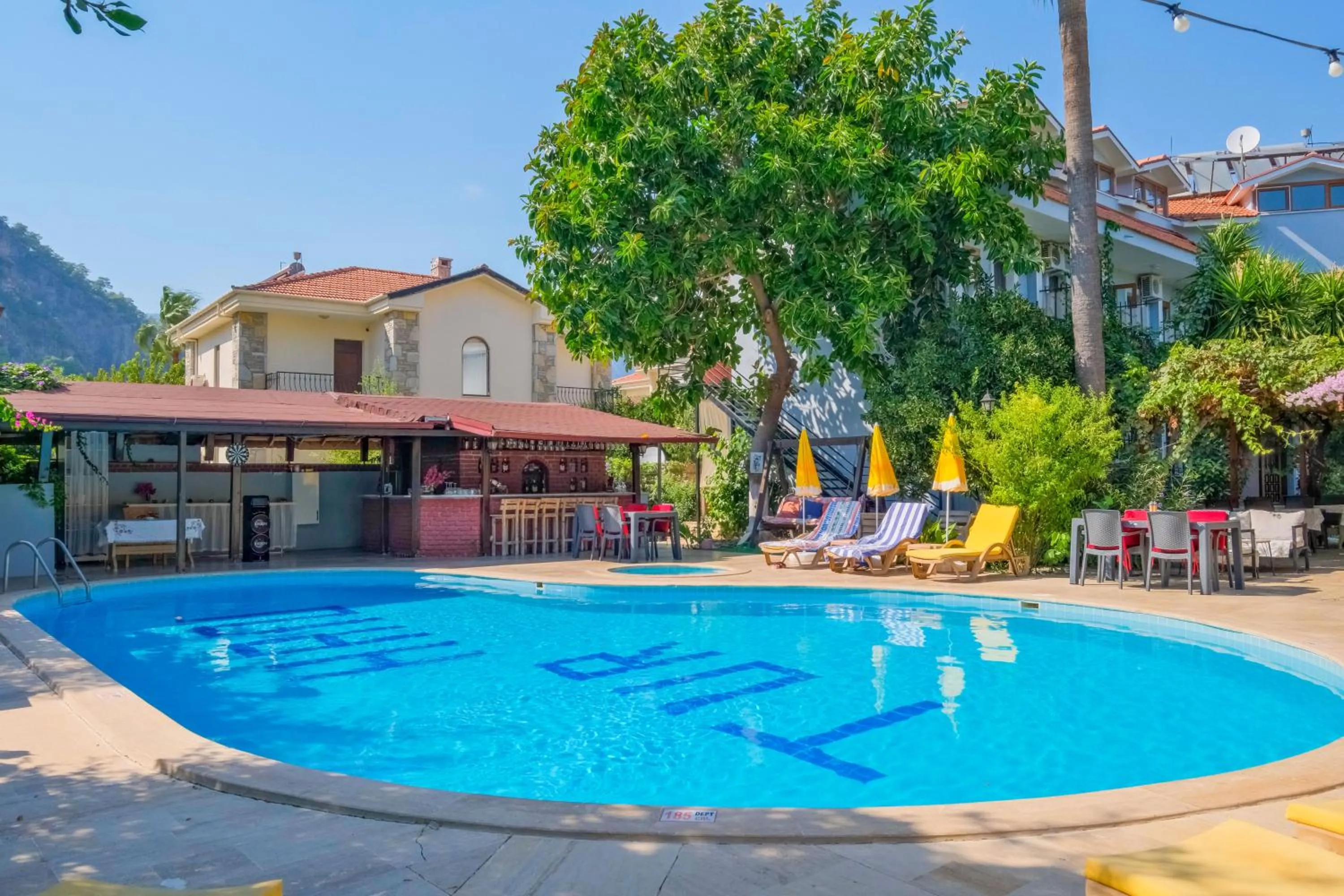 Pool view in YENI DOGA HOTEL