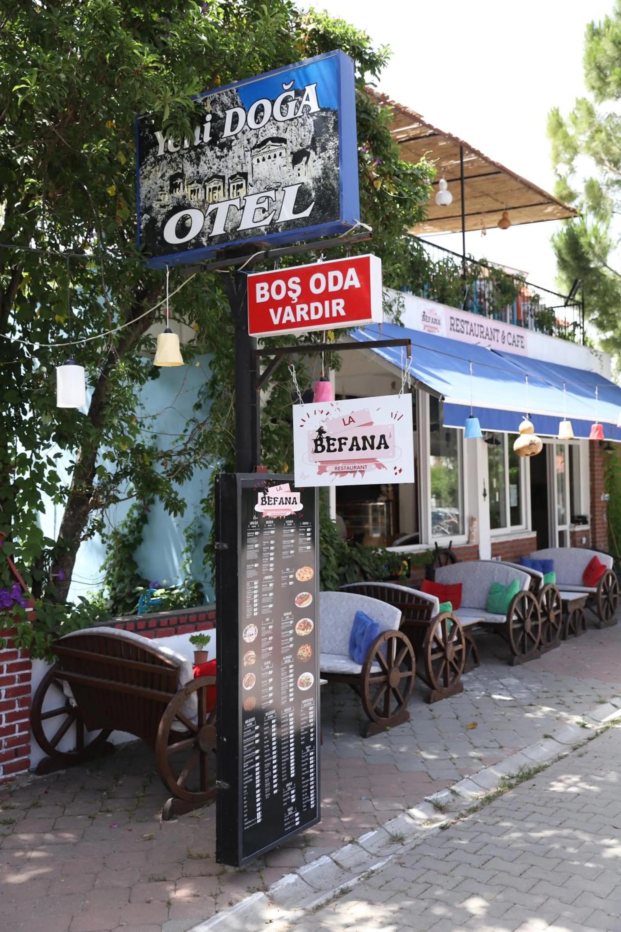 Restaurant/places to eat in YENI DOGA HOTEL