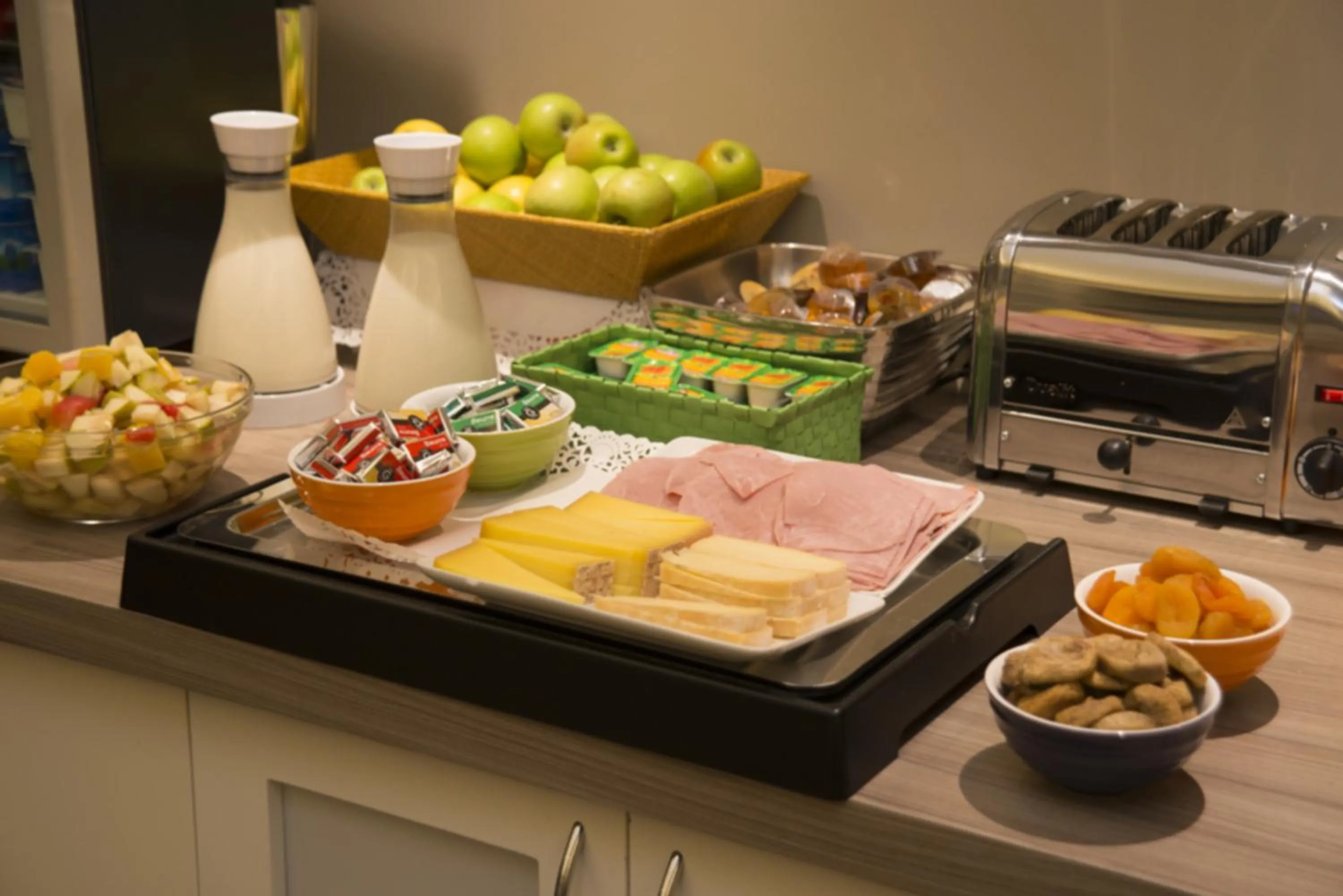 Buffet breakfast in Ibis Styles Annemasse Genève