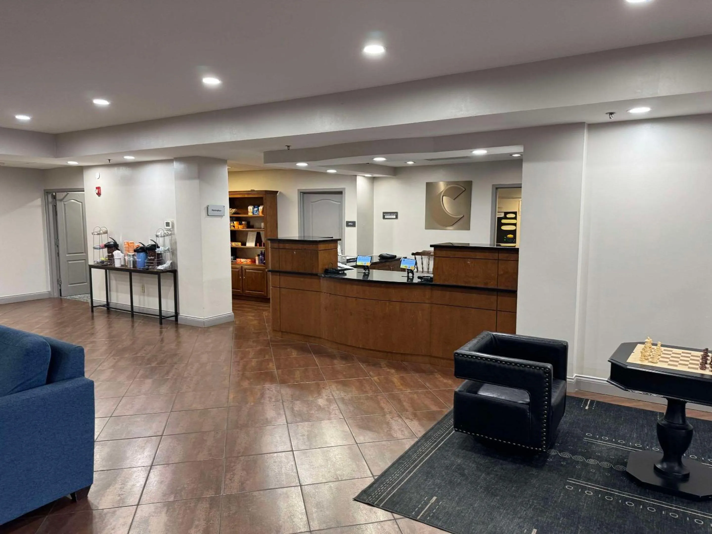 Lobby or reception in Comfort Suites Knoxville East