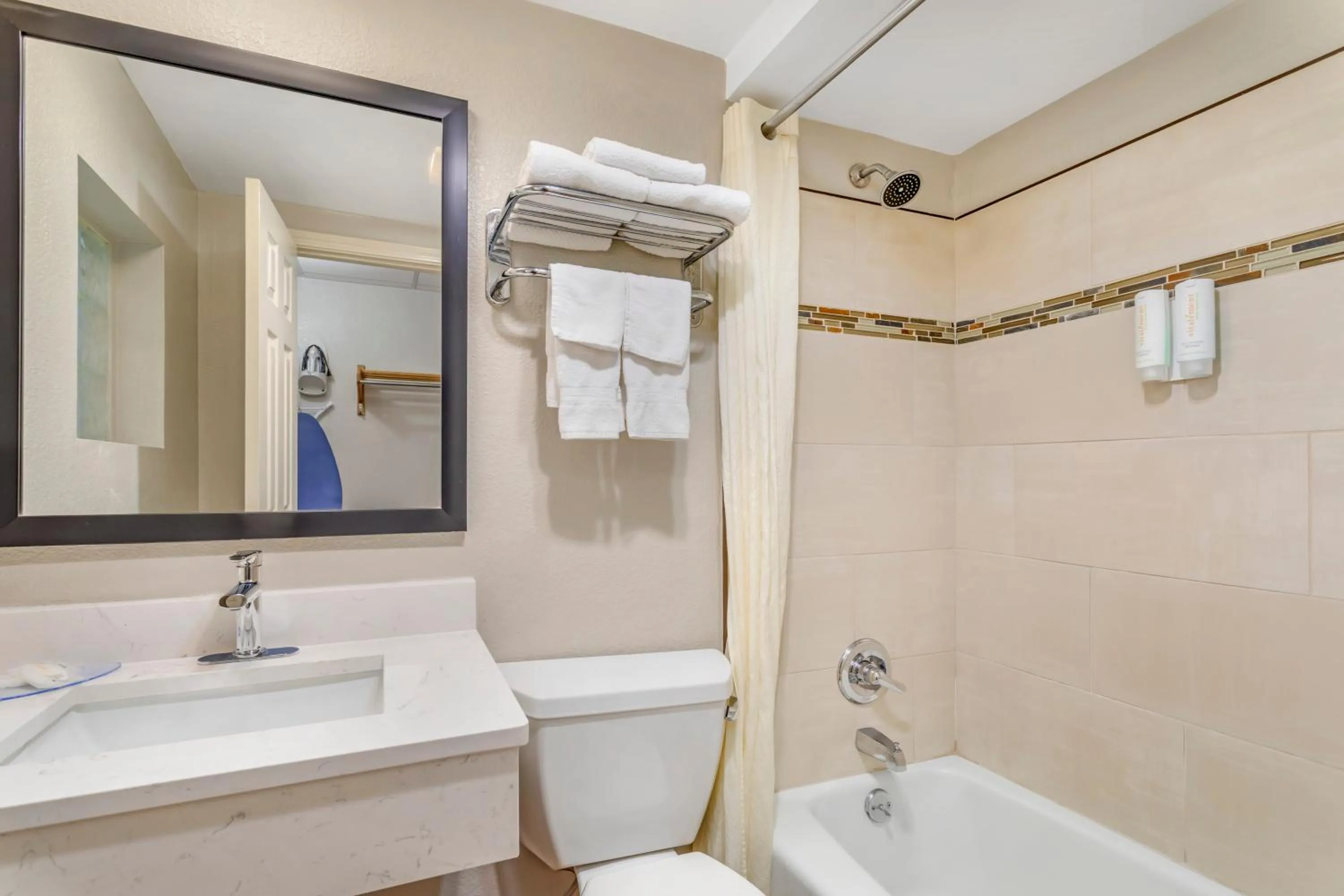 Bathroom in Econo Lodge Inn & Suites Gatlinburg at the Convention Center