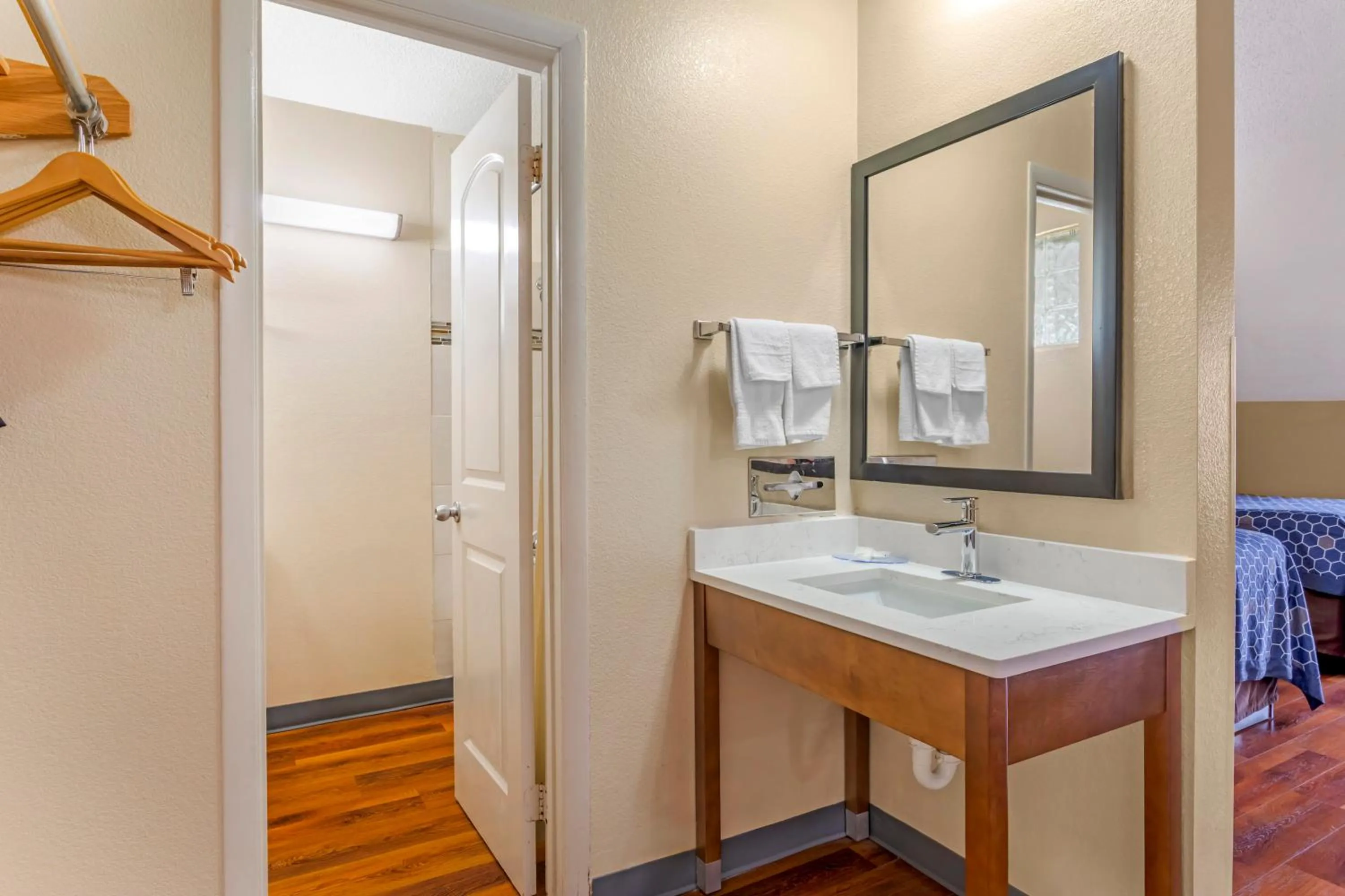 Bathroom in Econo Lodge Inn & Suites Gatlinburg at the Convention Center