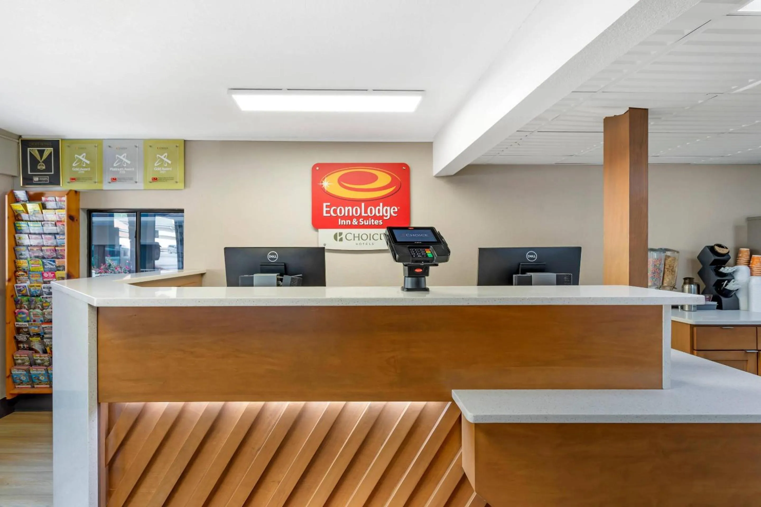 Lobby or reception in Econo Lodge Inn & Suites Gatlinburg at the Convention Center