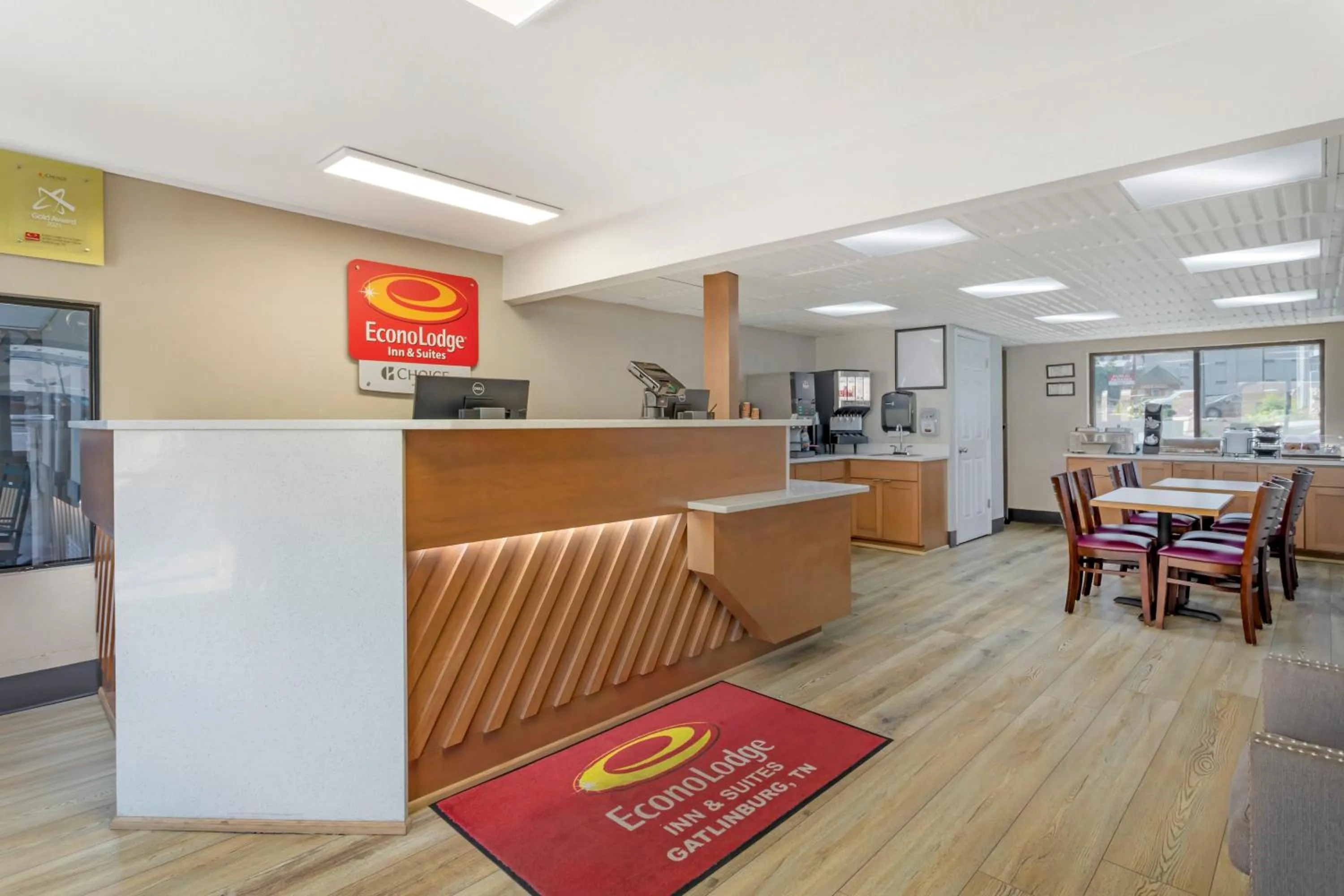 Lobby or reception in Econo Lodge Inn & Suites Gatlinburg at the Convention Center