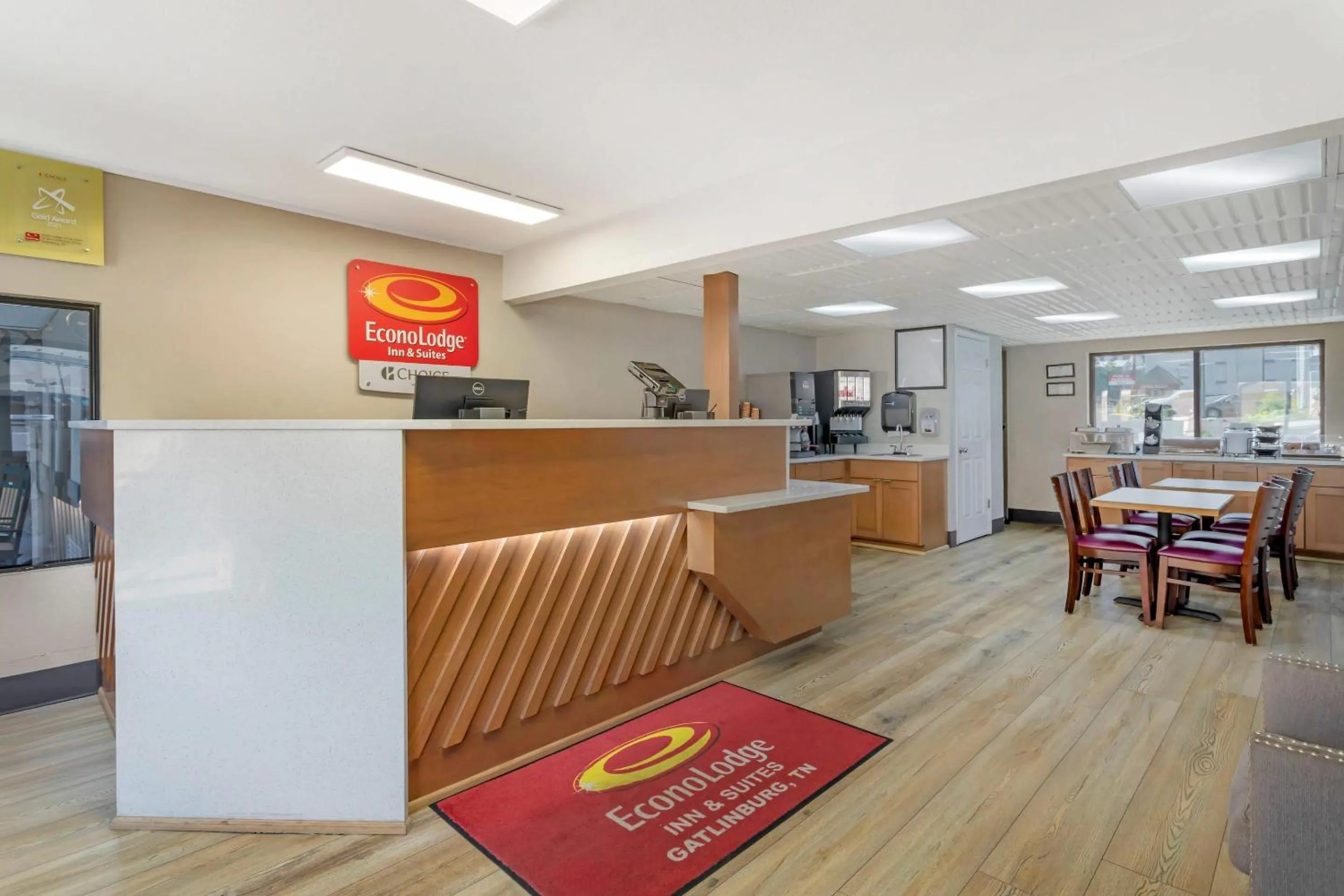 Lobby or reception in Econo Lodge Inn & Suites Gatlinburg at the Convention Center