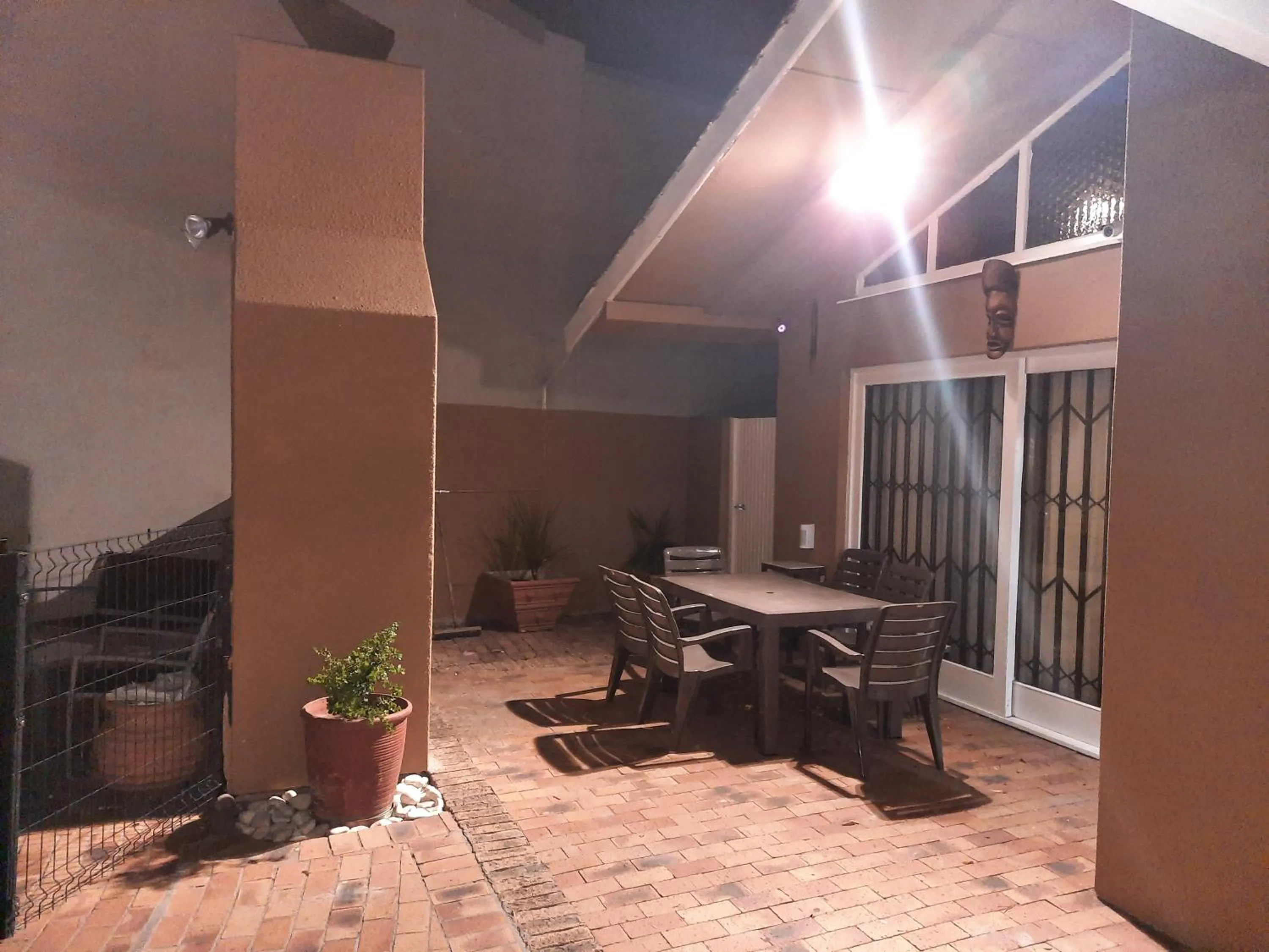 BBQ facilities in TwinnPalms Accommodation