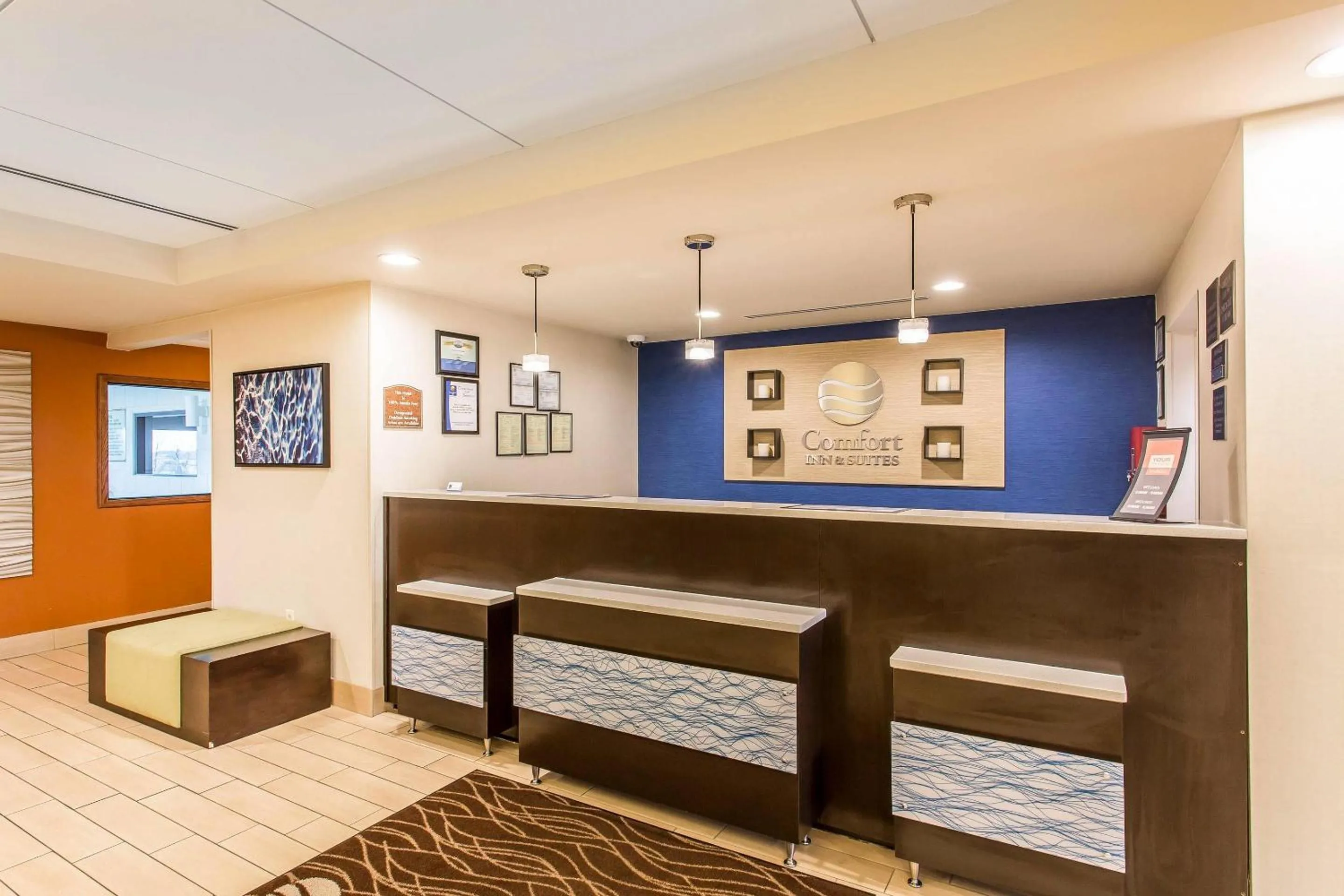 Lobby or reception in Comfort Inn & Suites Cookeville