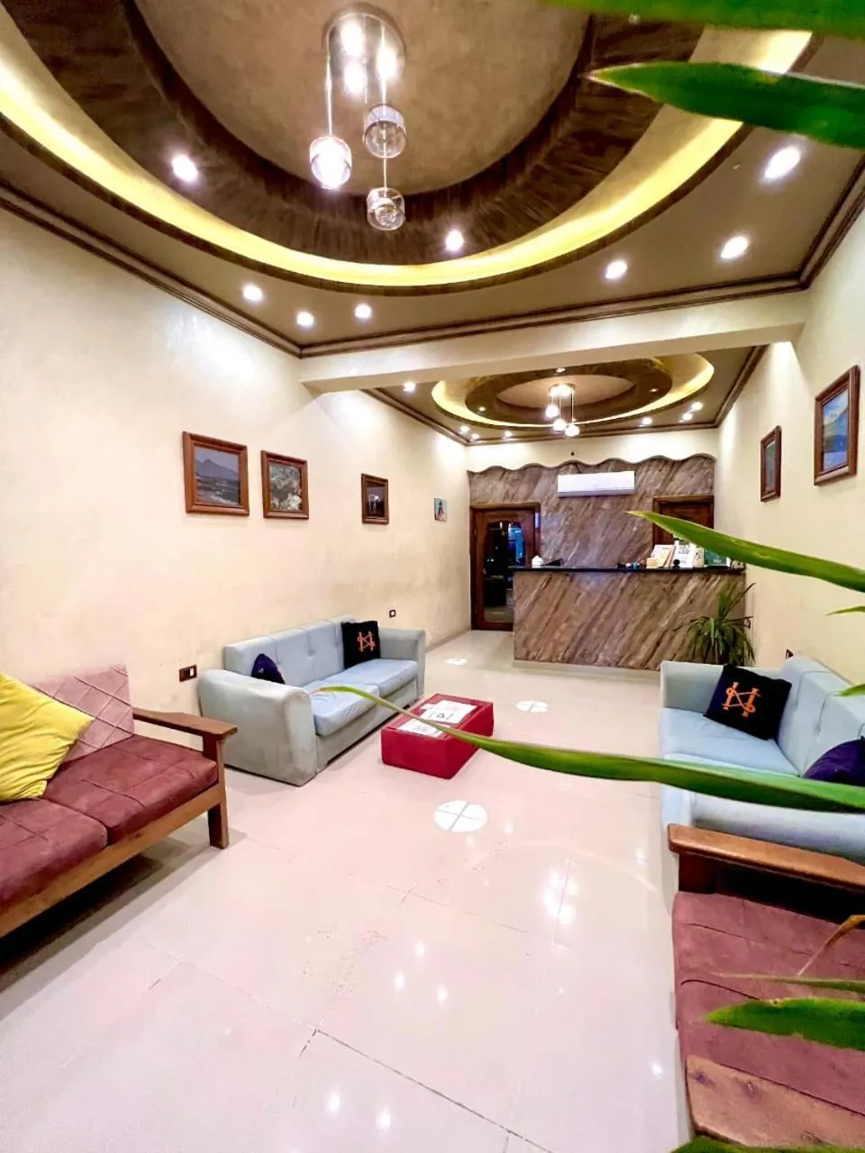 Lobby or reception in Dahab Holiday Hotel