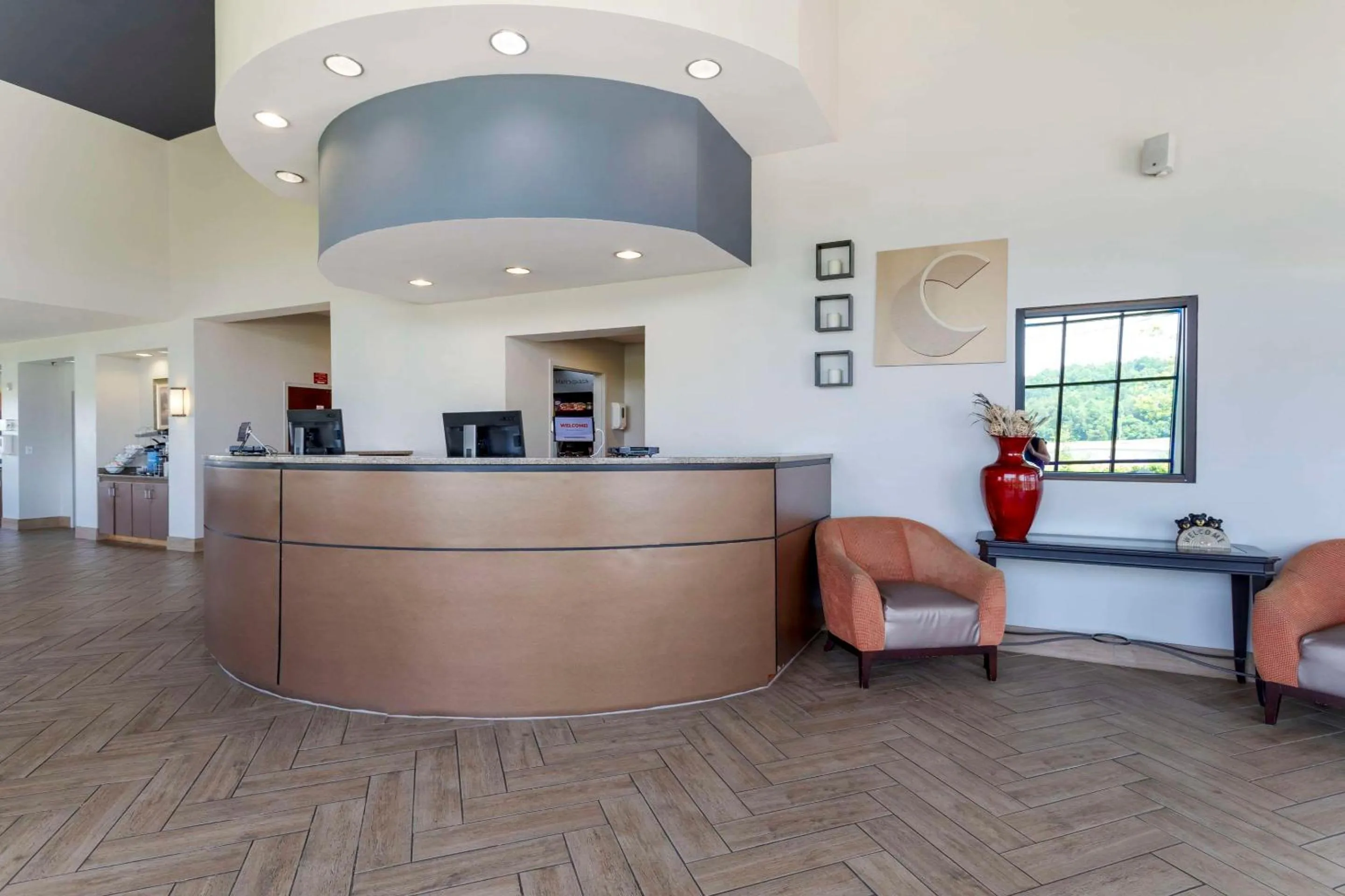 Lobby or reception in Comfort Suites Kodak Sevierville