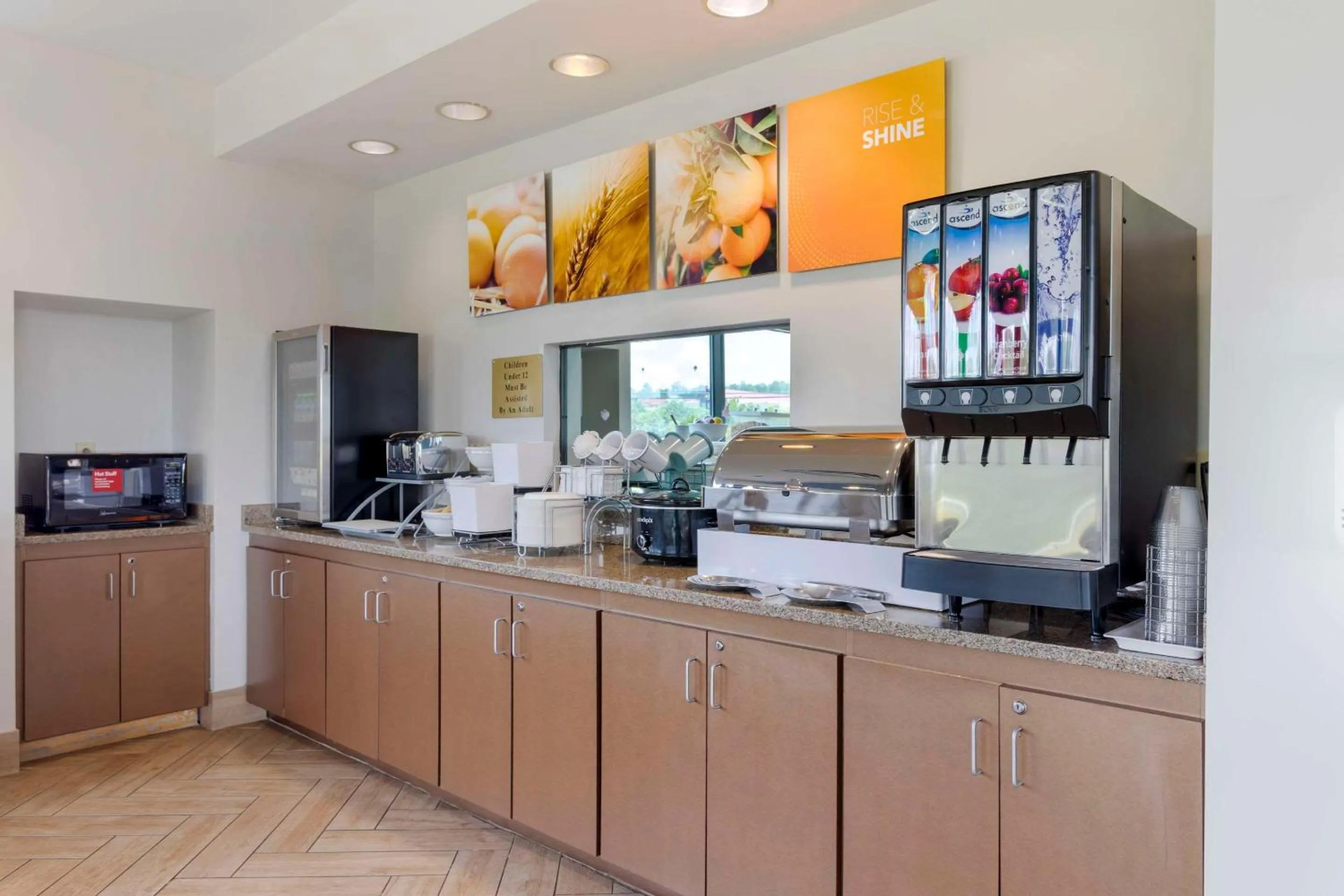 Breakfast in Comfort Suites Kodak Sevierville